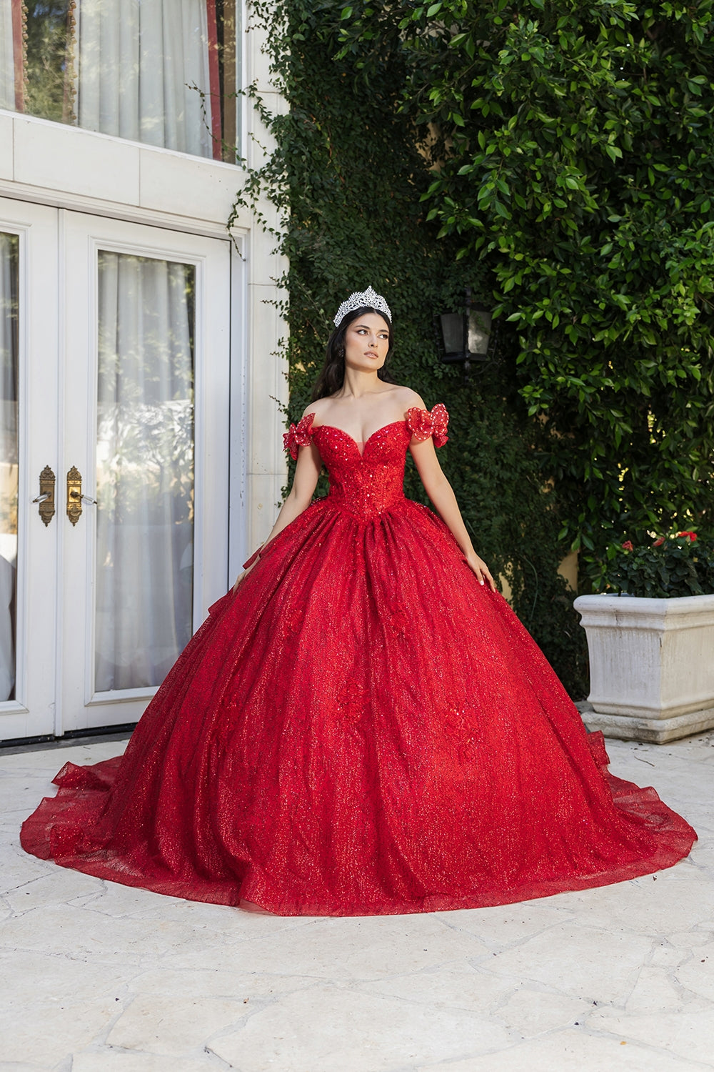 Vestido de XV Años Layla K LK265 - RED
