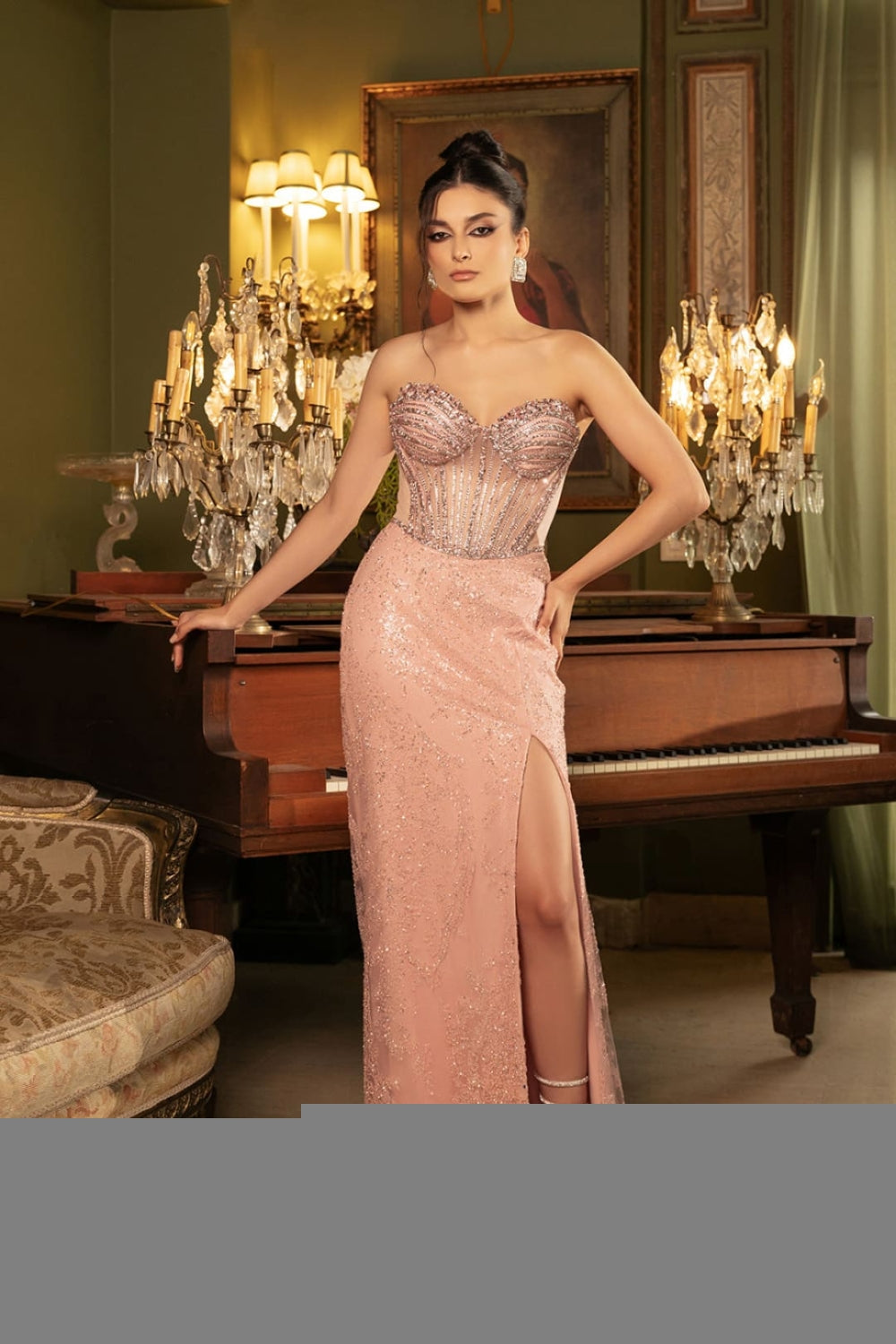 Vestido de Prom Royal Queen RQ8153 - DUSTY ROSE