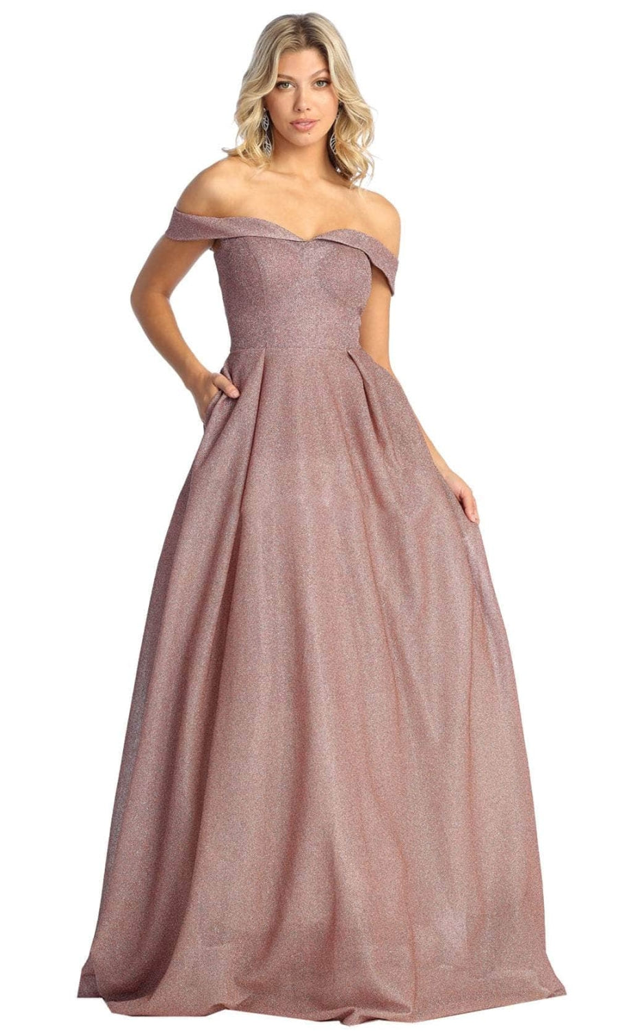Vestido de Prom May Queen MQ1915 - ROSE GOLD