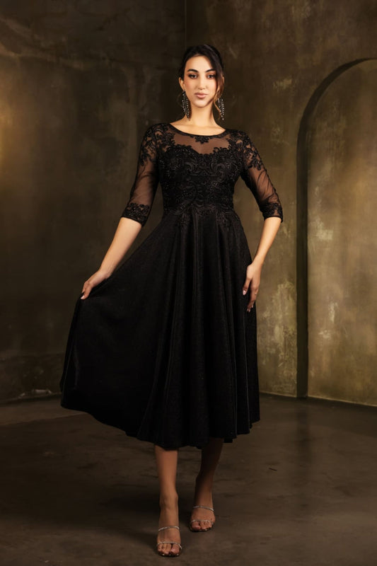 Vestido para Mamá de la Novia May Queen MQ2057 - BLACK