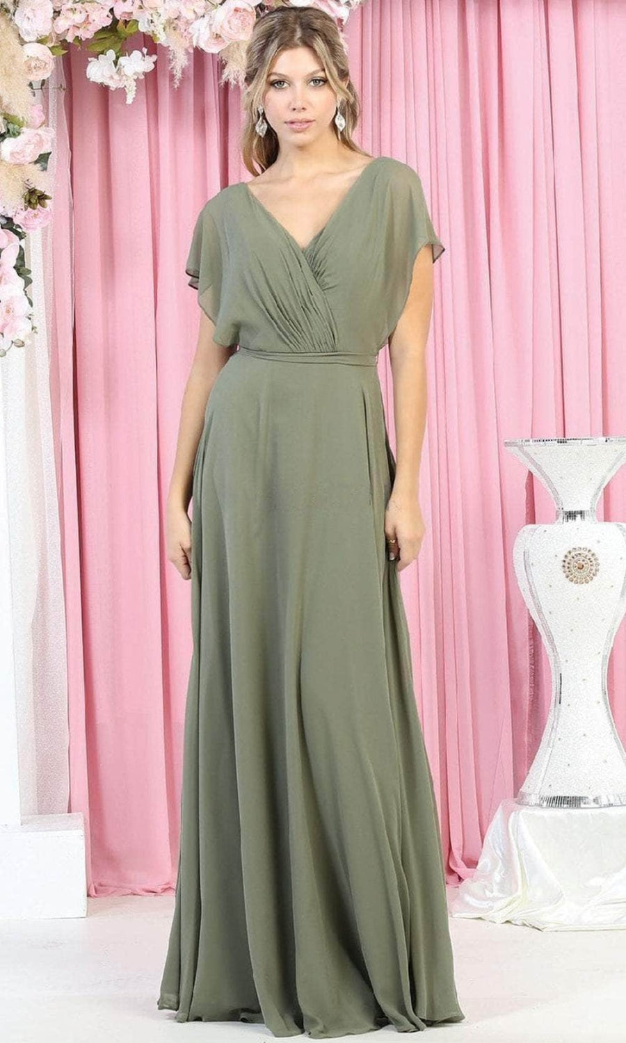 Vestido para Mamá de la Novia May Queen MQ1917 - OLIVE