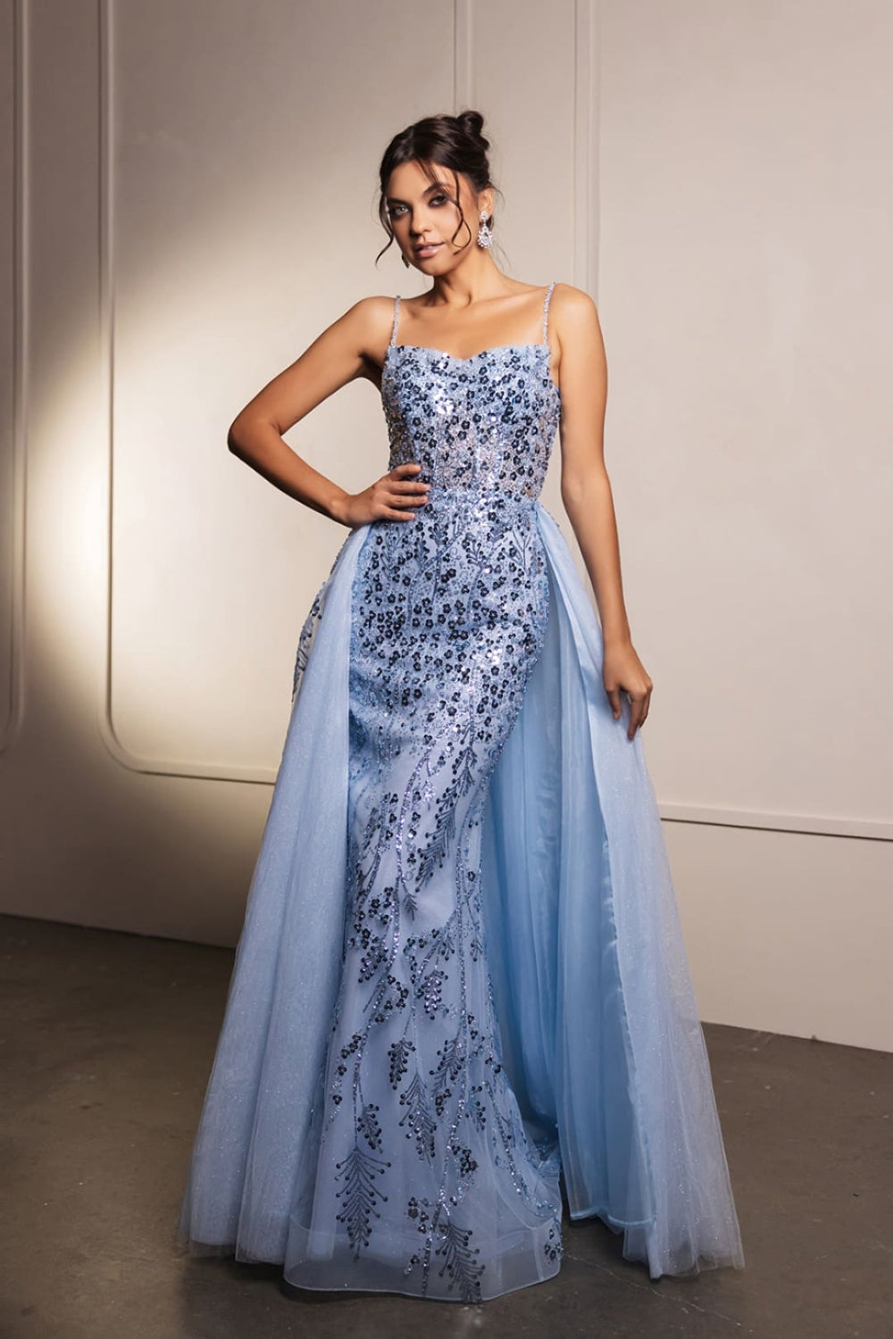 Vestido de Prom Royal Queen RQ8146 - SMOKE/BLUE