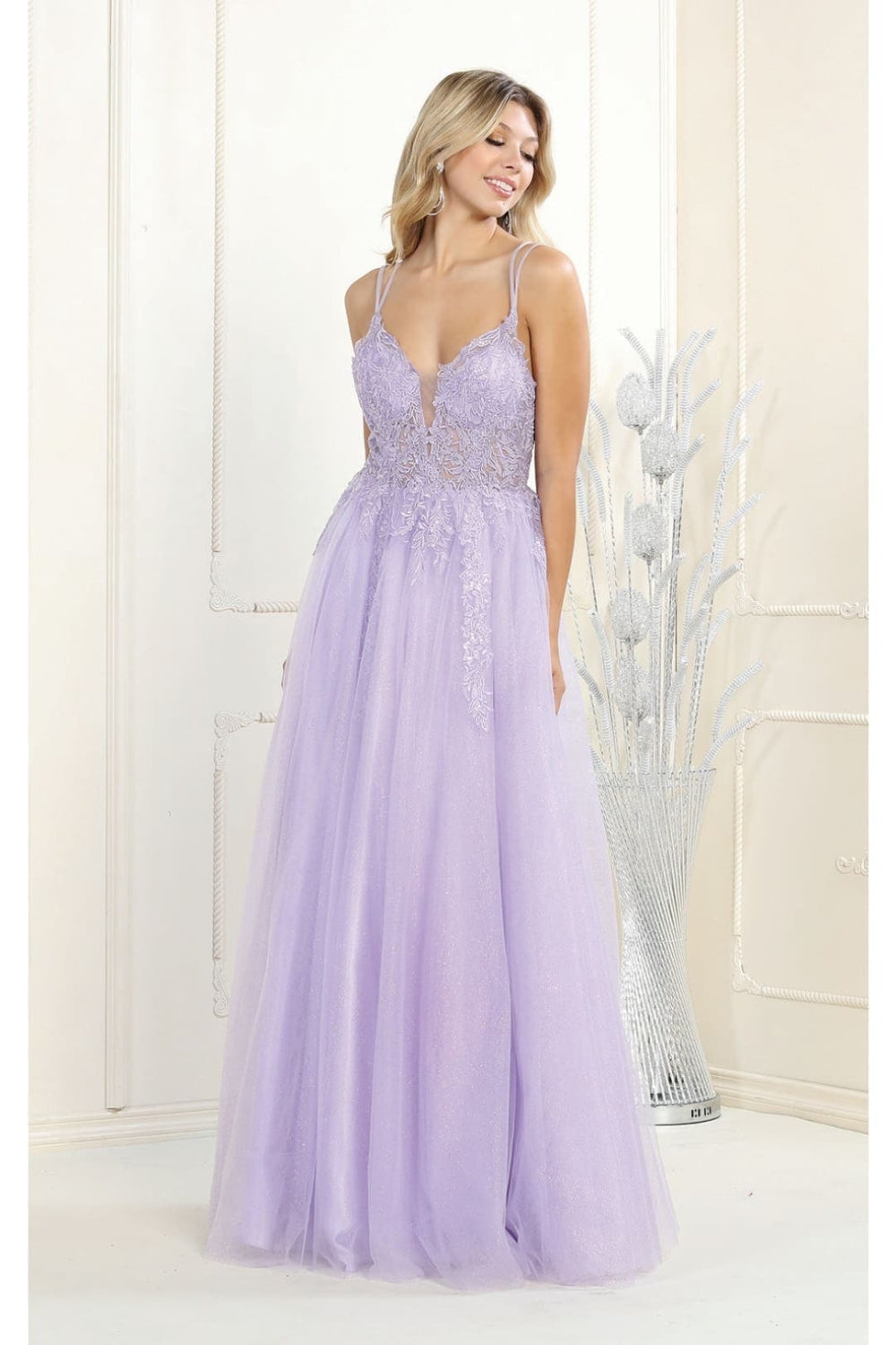 Vestido de Dama de Honor Royal Queen RQ7957 - LILAC