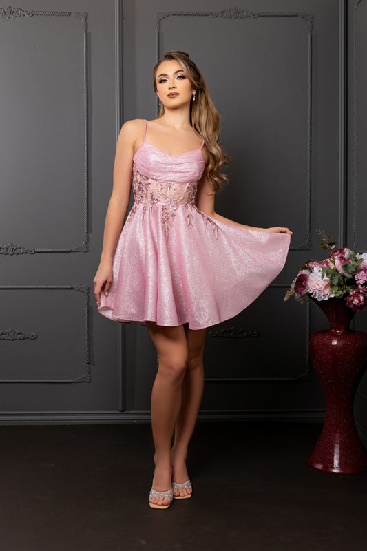 Vestido de Prom May Queen MQ2107 - DUSTY ROSE