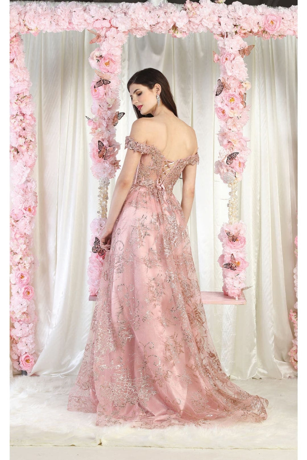 Vestido de Prom May Queen MQ1975
