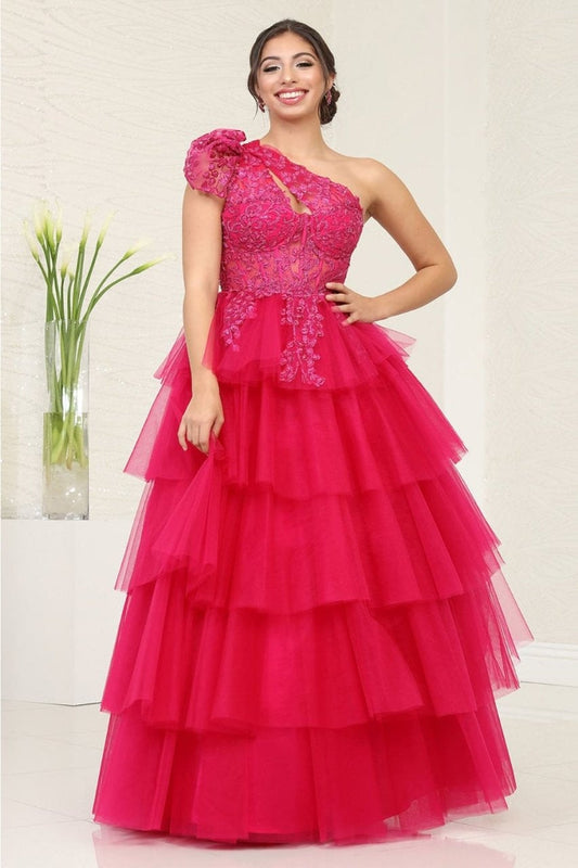 Vestido de Prom Royal Queen RQ8119 - FUCHSIA