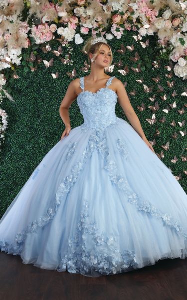 Vestido de XV Años Layla K LK159 - BABY BLUE