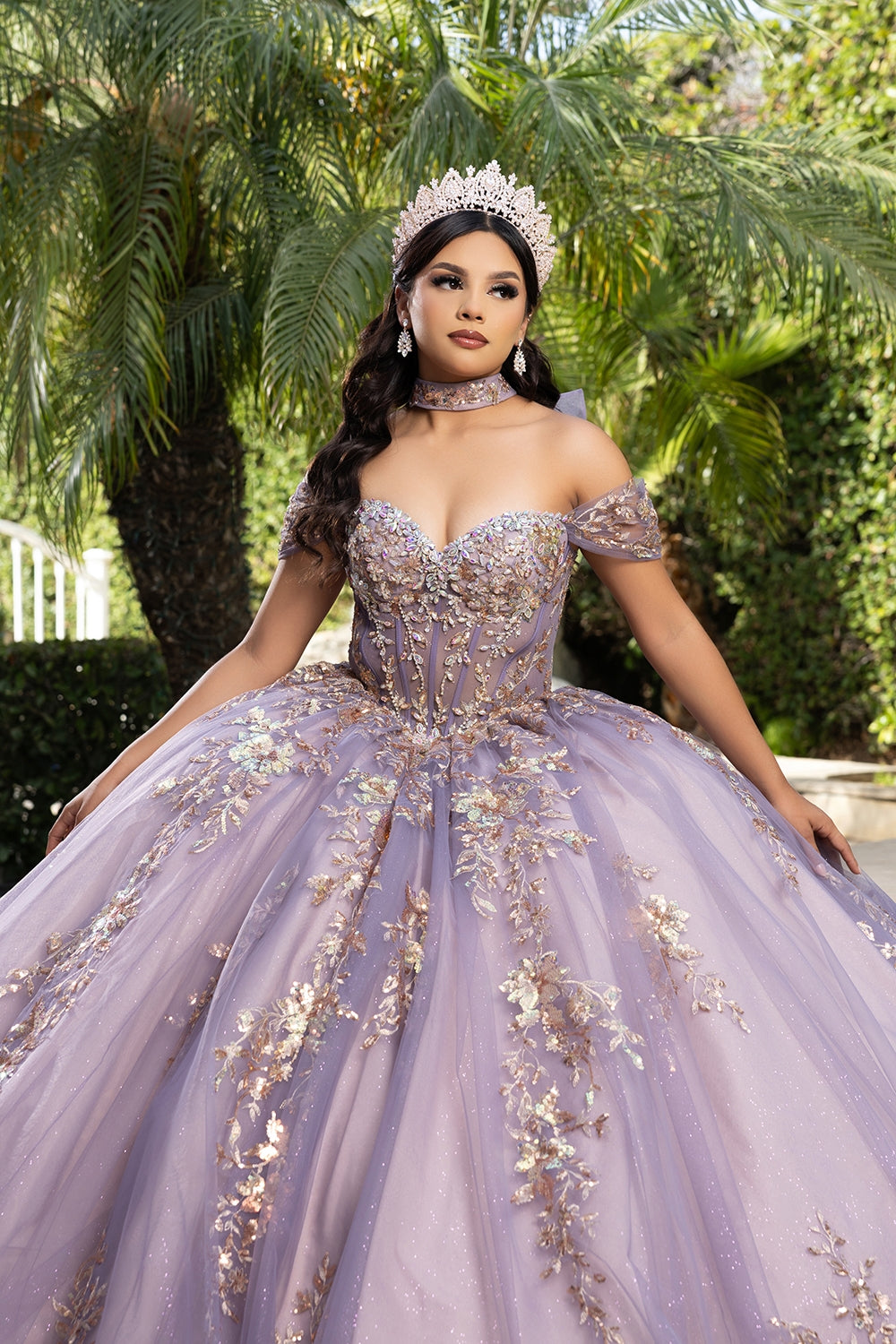Vestido de XV Años Layla K LK292 - VICTORIAN LILAC