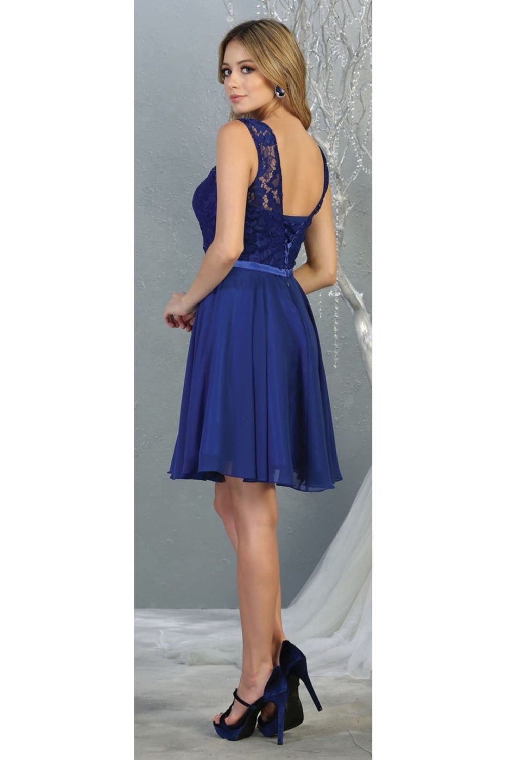 Vestido Corto de Cóctel May Queen MQ1814