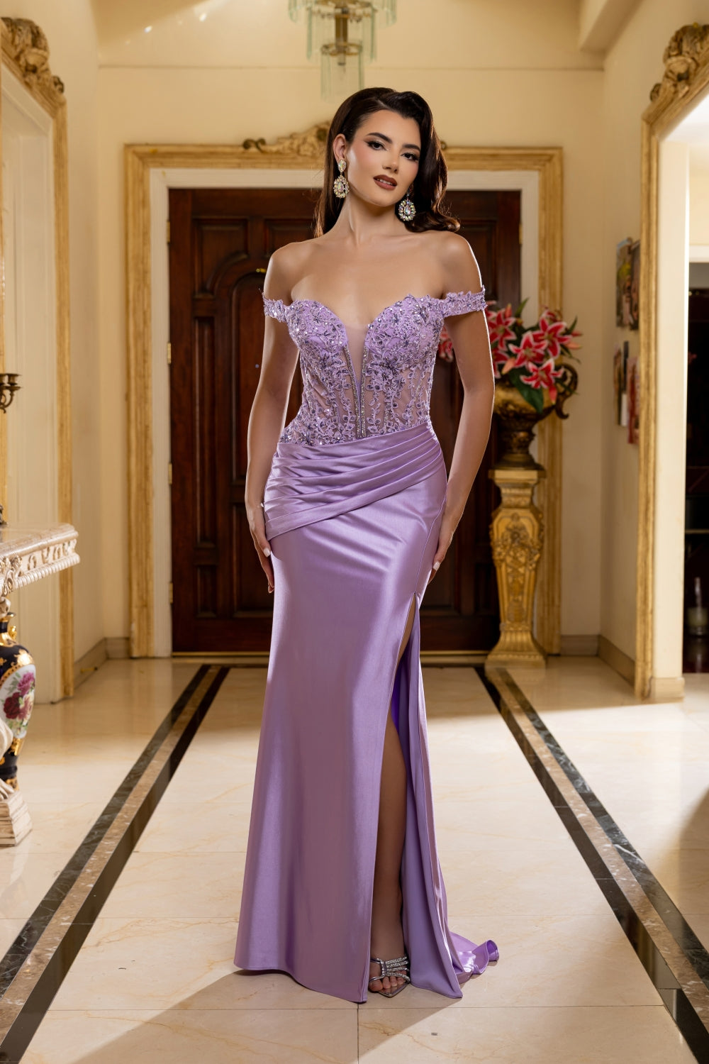 Vestido de Noche May Queen MQ2157