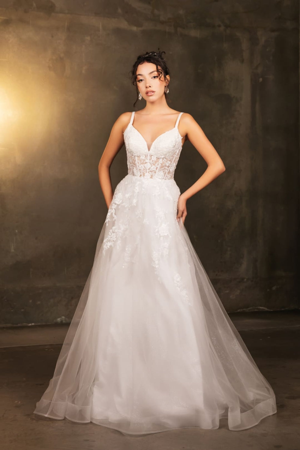 Vestido de Prom May Queen MQ2165 - IVORY