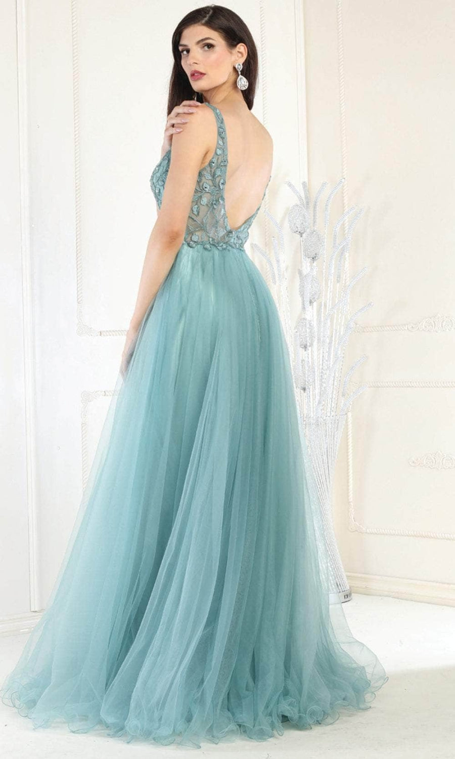 Vestido de Prom May Queen MQ1971