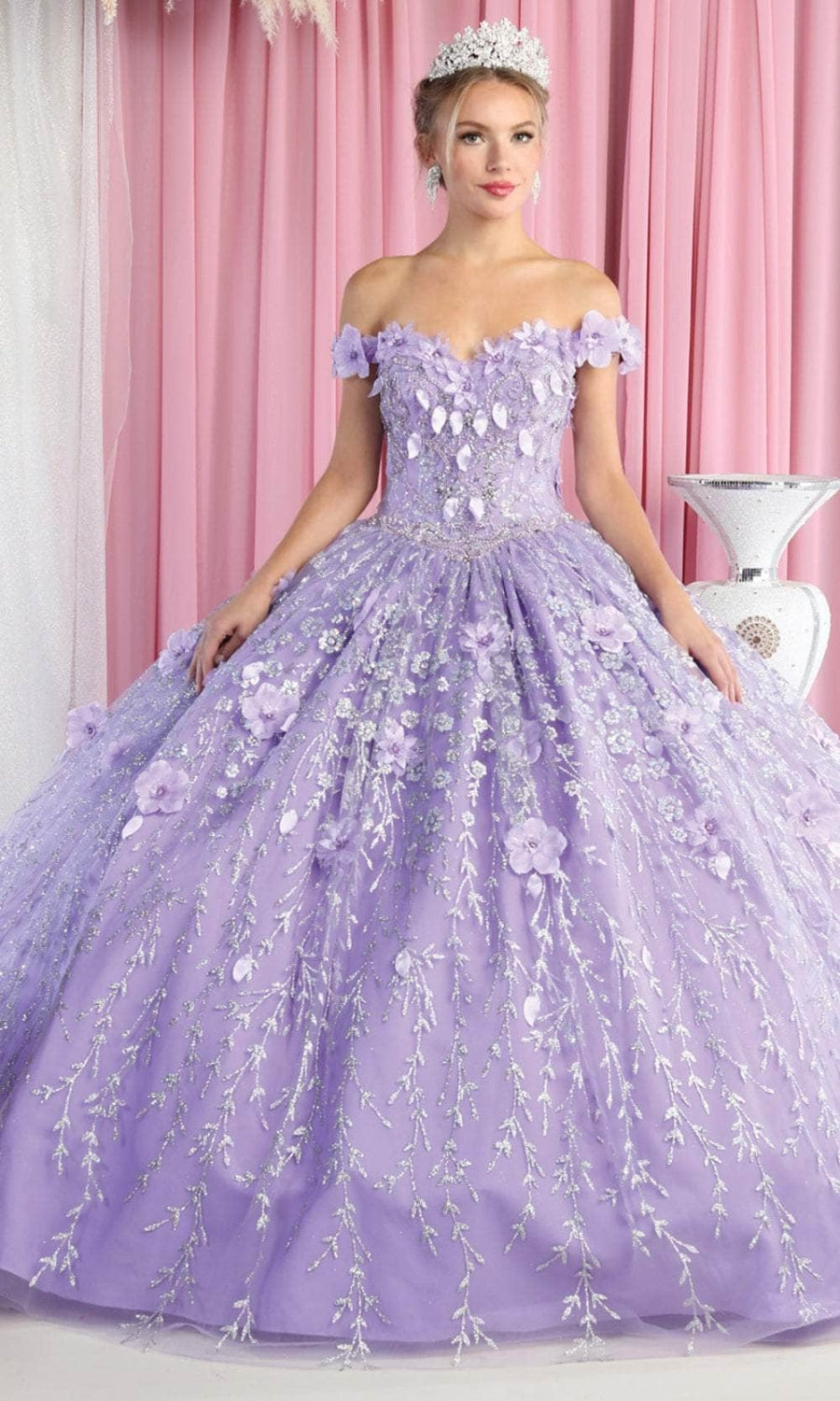 Vestido de XV Años Layla K LK192 - LILAC