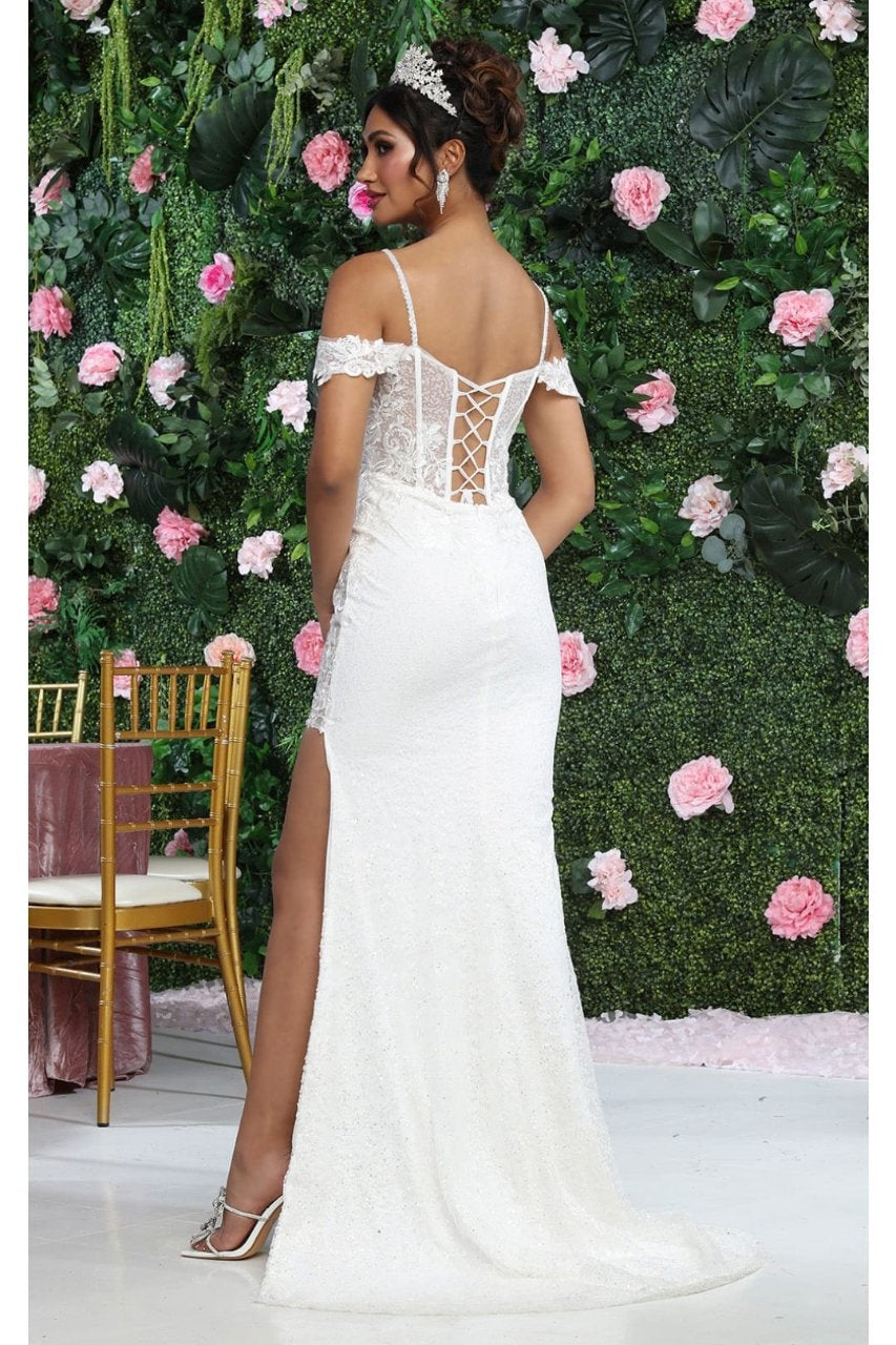 Vestido de Prom Royal Queen RQ8107 - IVORY