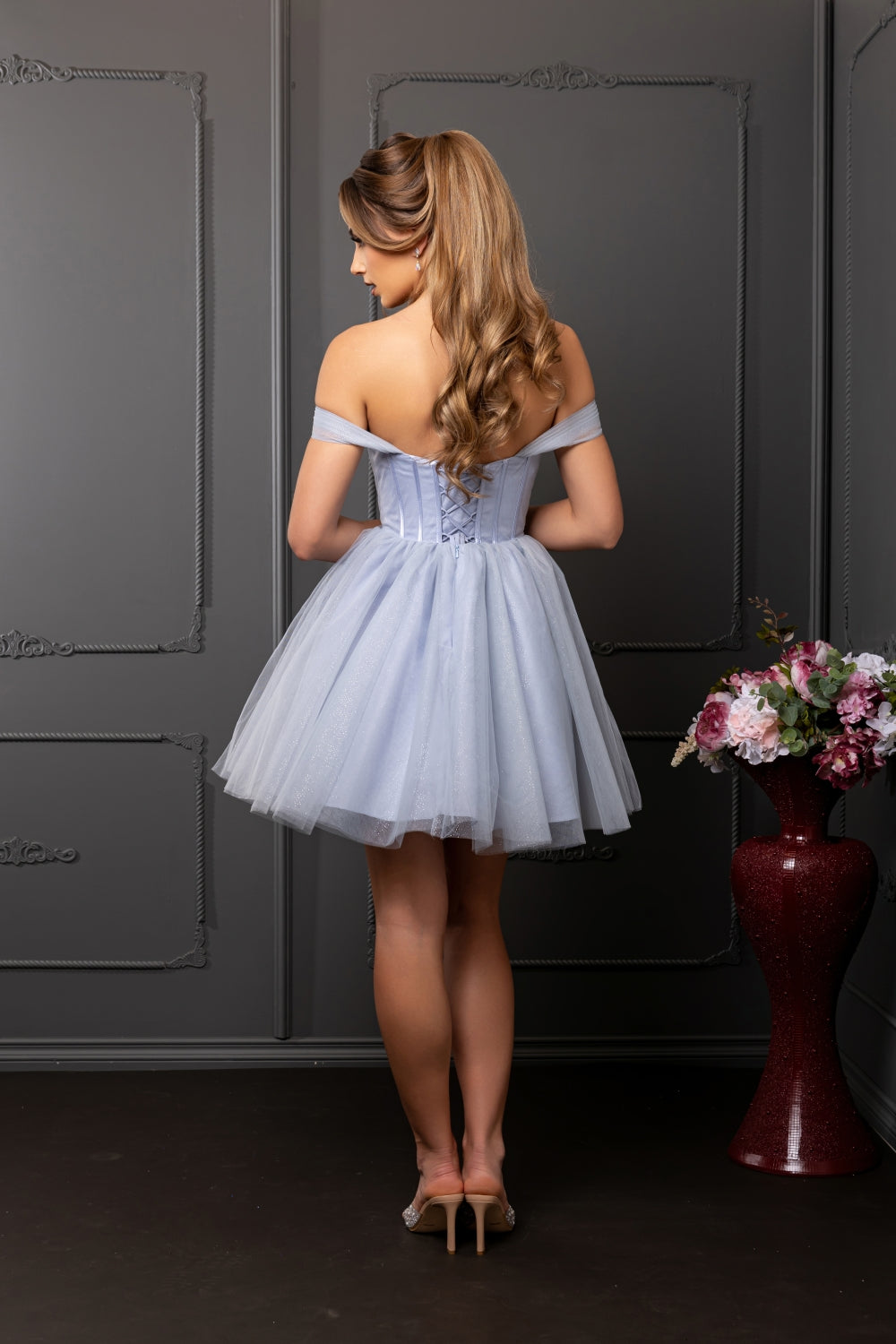 Vestido Corto de Cóctel May Queen MQ2159