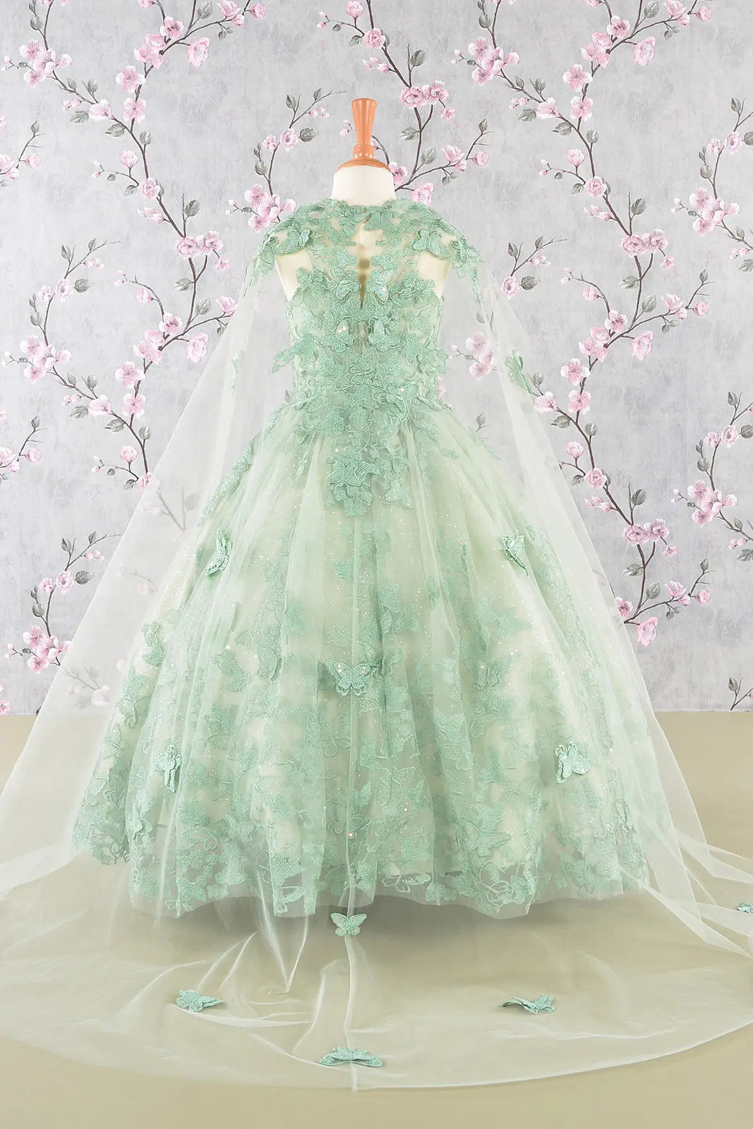 Vestido de Niña Elizabeth K GK114 - SAGE
