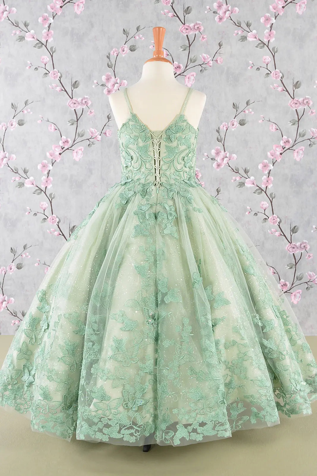 Vestido de Niña Elizabeth K GK114 - SAGE