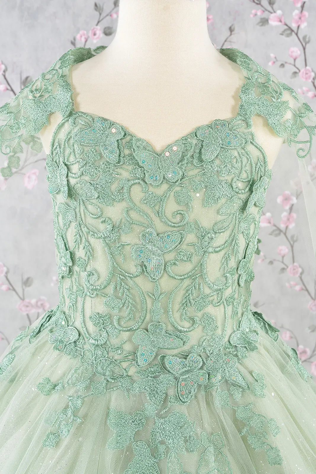 Vestido de Niña Elizabeth K GK114 - SAGE