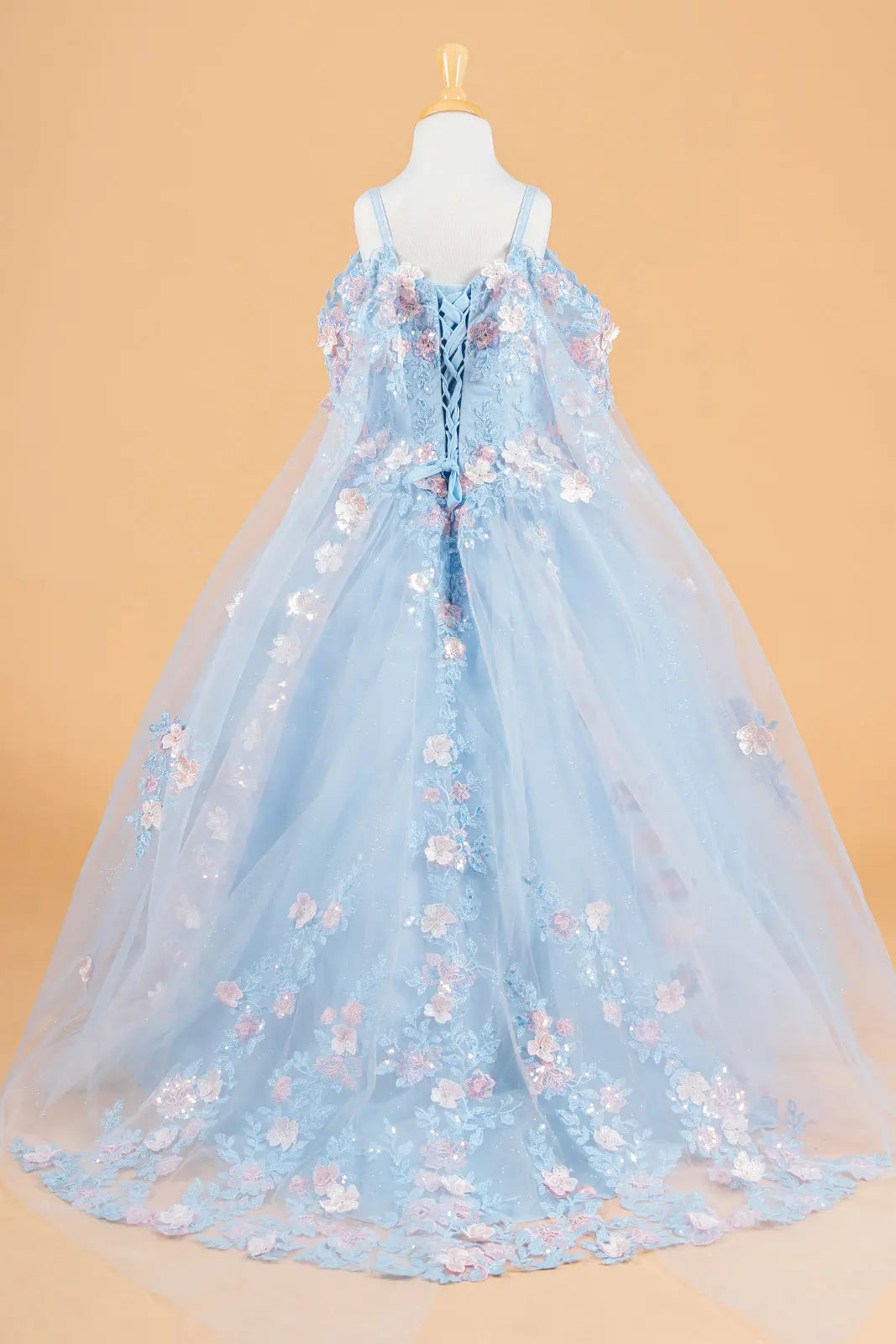 Vestido de Niña Elizabeth K GK118 - BLUE