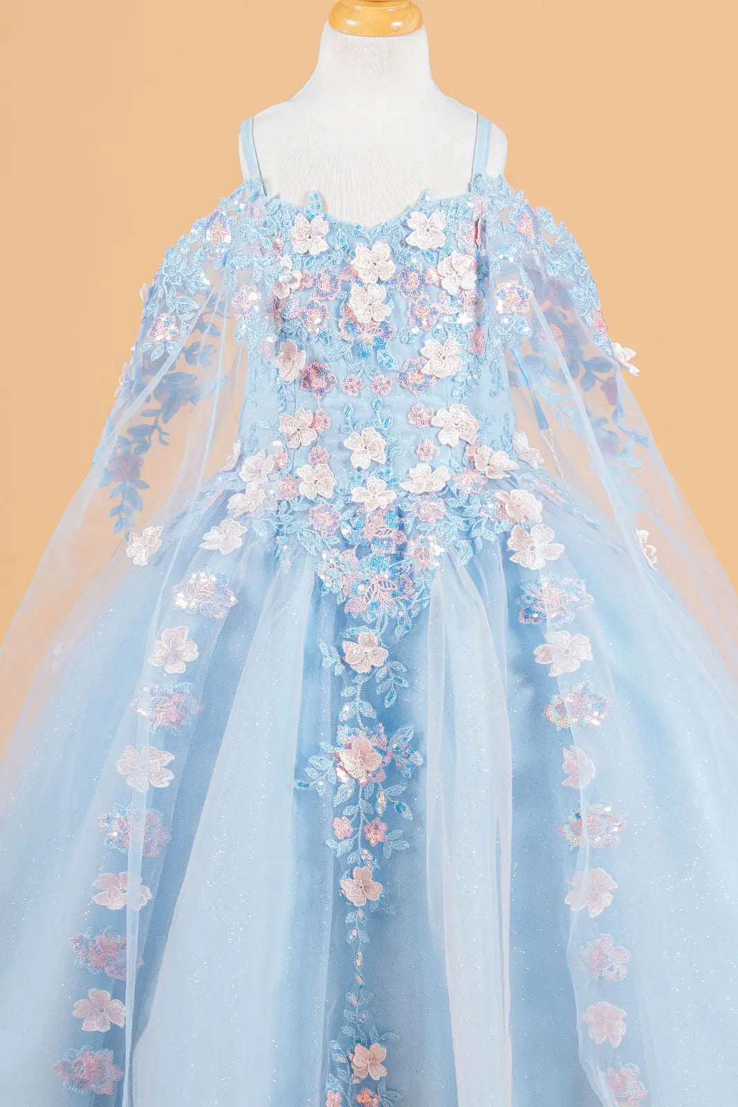 Vestido de Niña Elizabeth K GK118 - BLUE