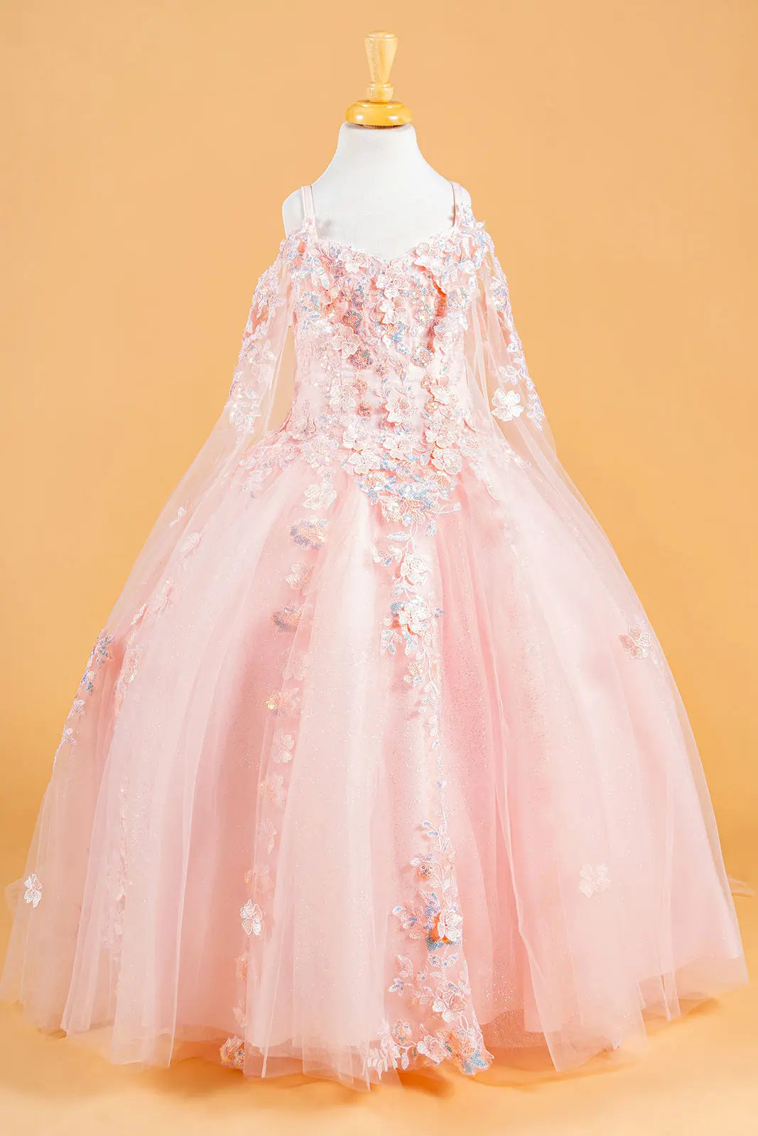 Vestido de Niña Elizabeth K GK118 - BLUSH