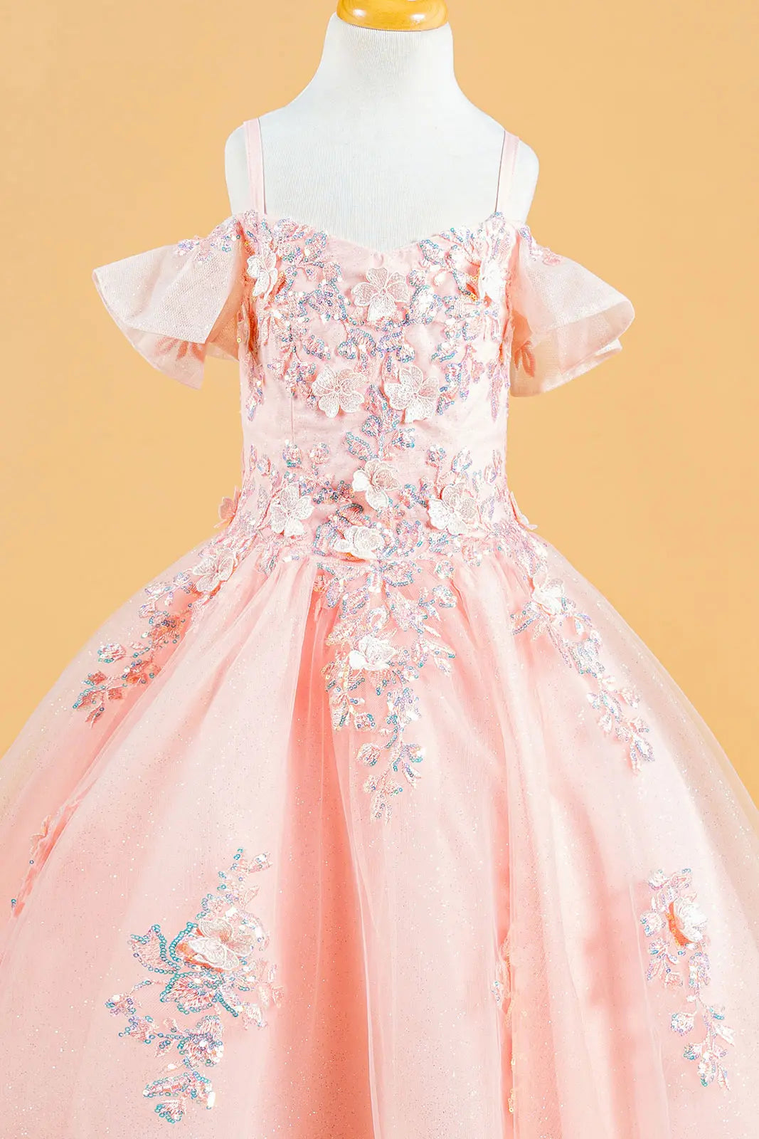 Vestido de Niña Elizabeth K GK120 - BLUSH