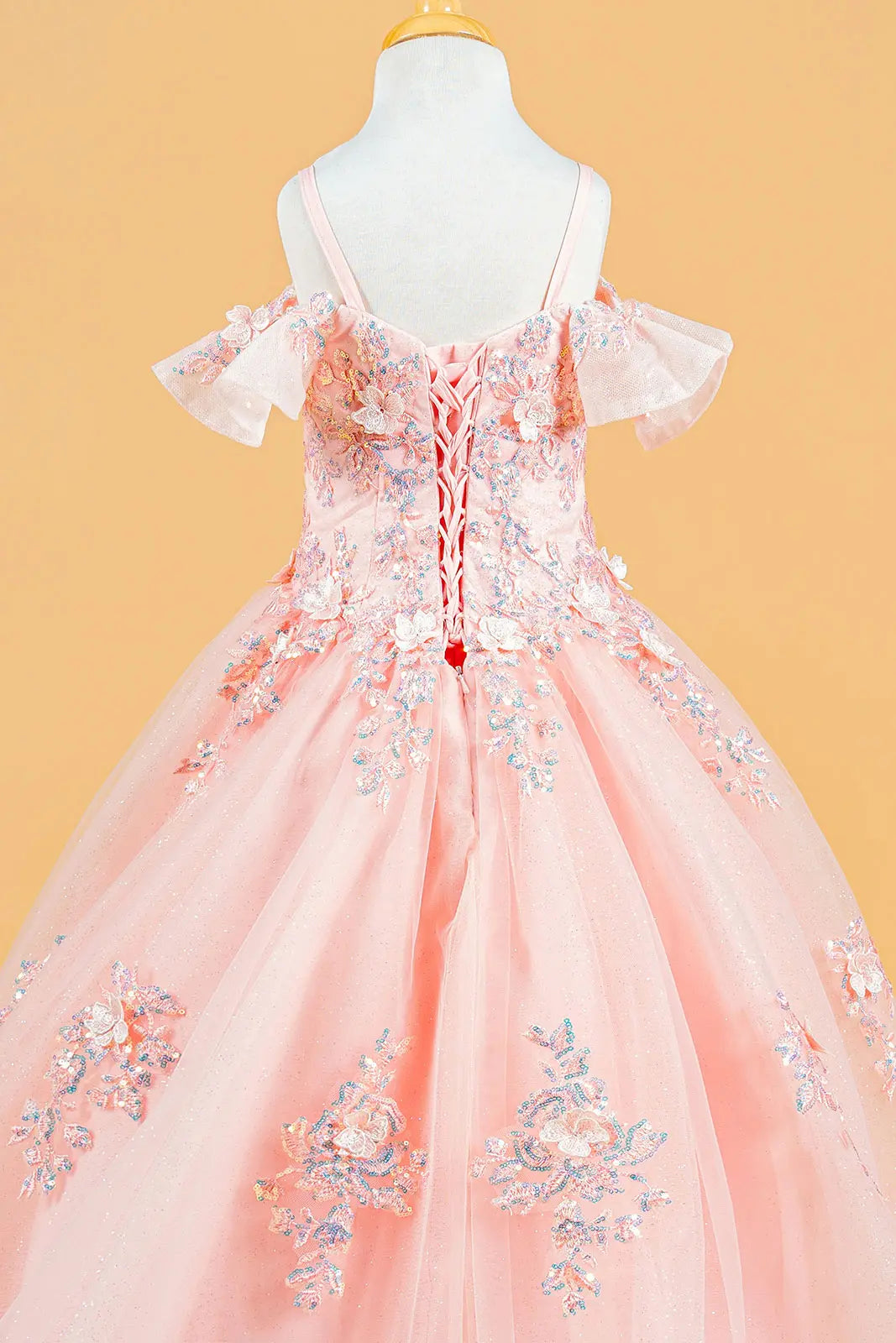 Vestido de Niña Elizabeth K GK120 - BLUSH
