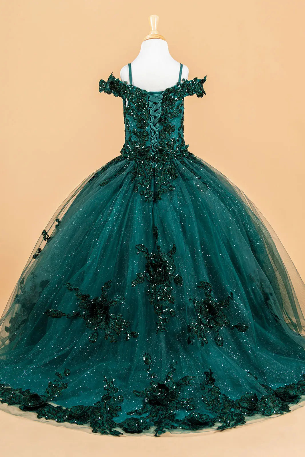 Vestido de Niña Elizabeth K GK121 - GREEN