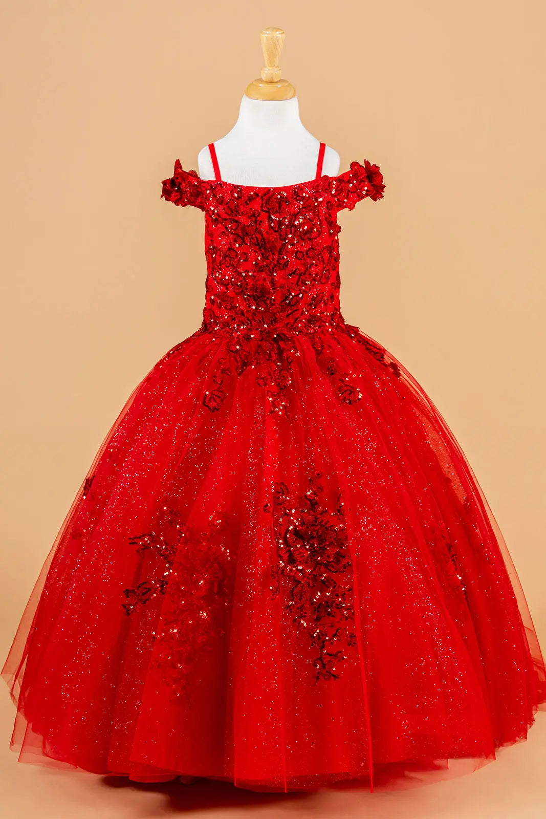 Vestido de Niña Elizabeth K GK121 - RED