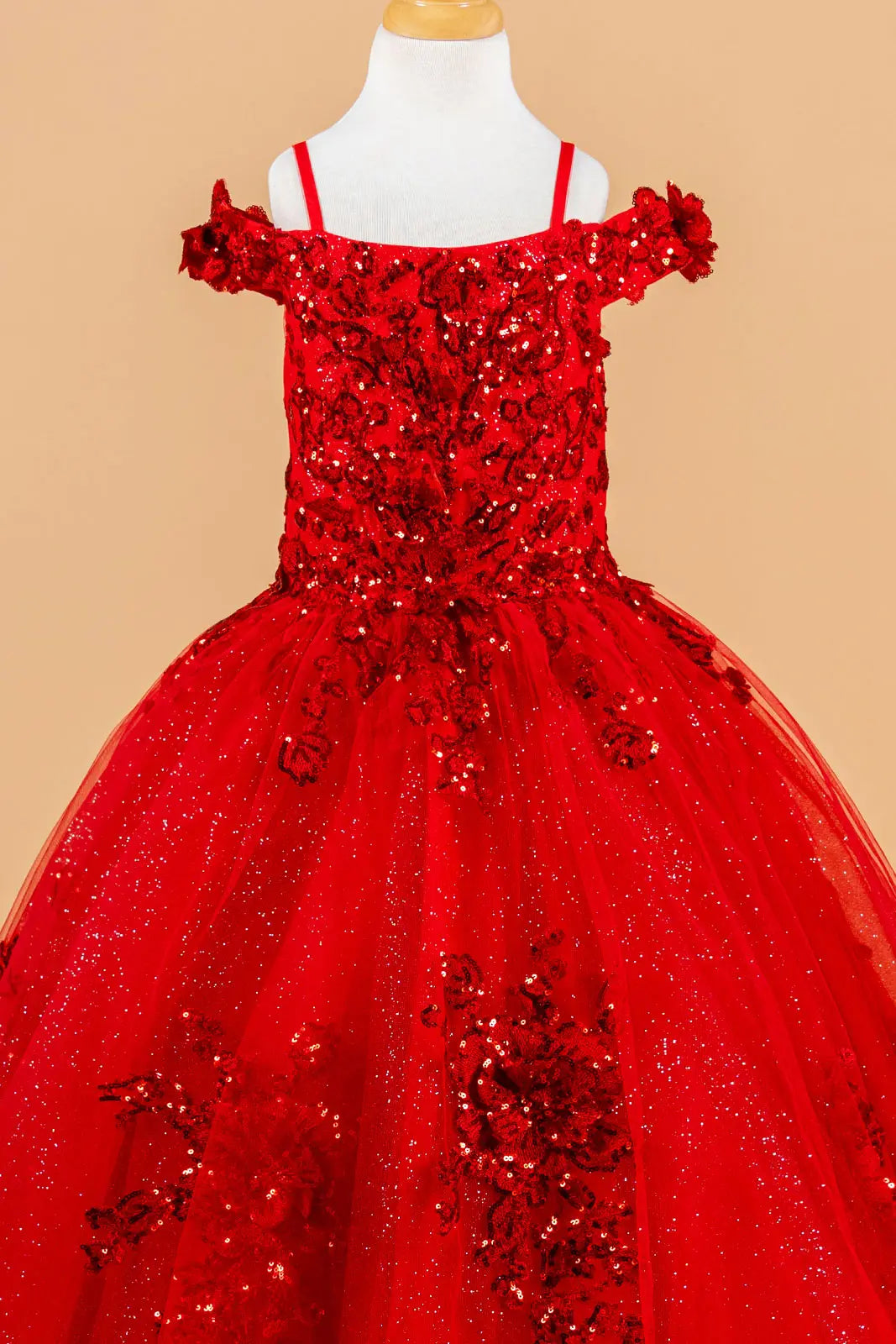 Vestido de Niña Elizabeth K GK121 - RED
