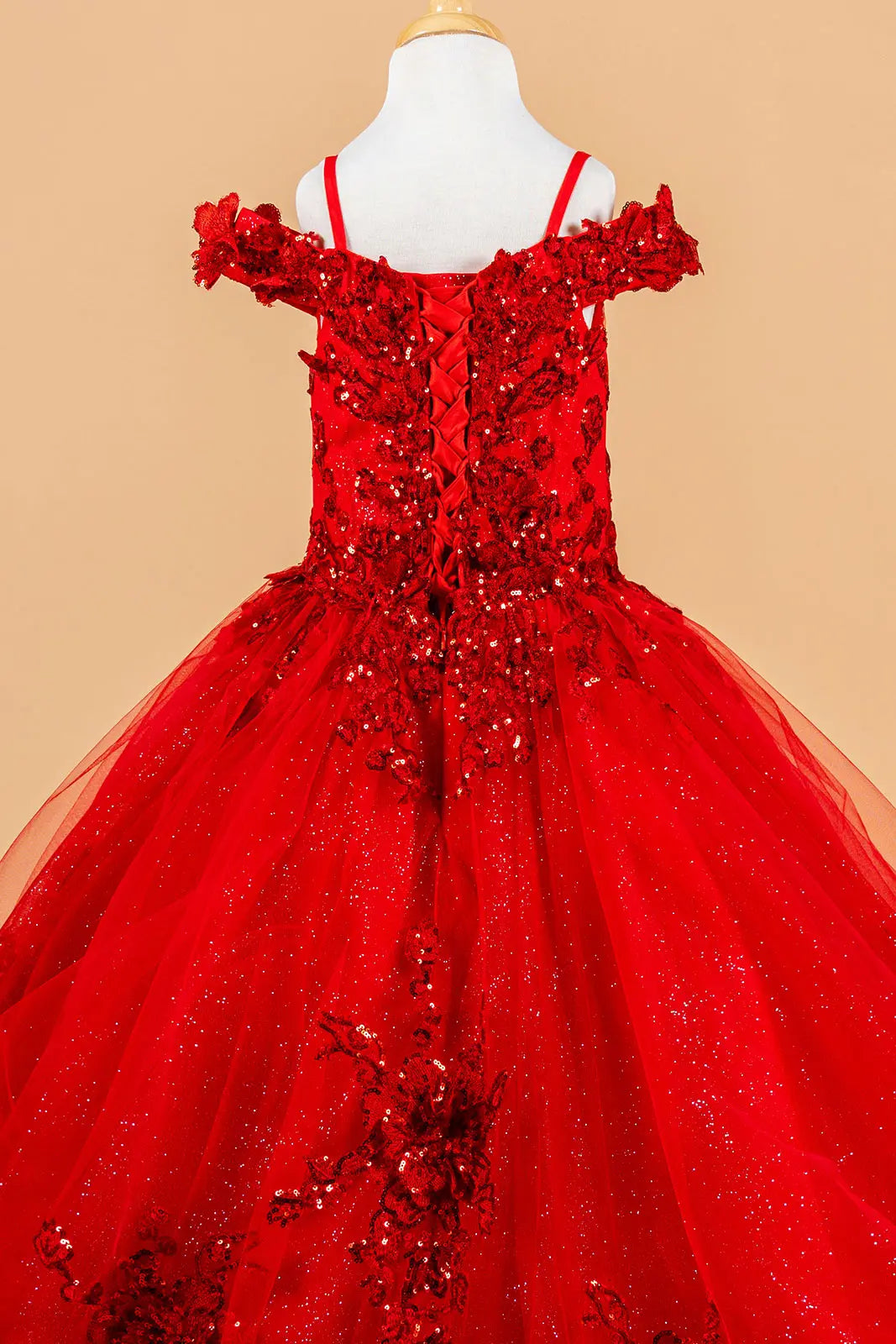 Vestido de Niña Elizabeth K GK121 - RED