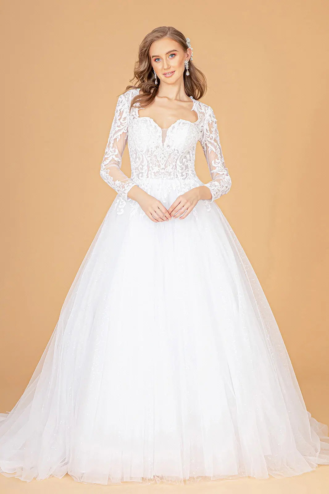 Vestido de Novia GLS by Gloria GL1804 - WHITE
