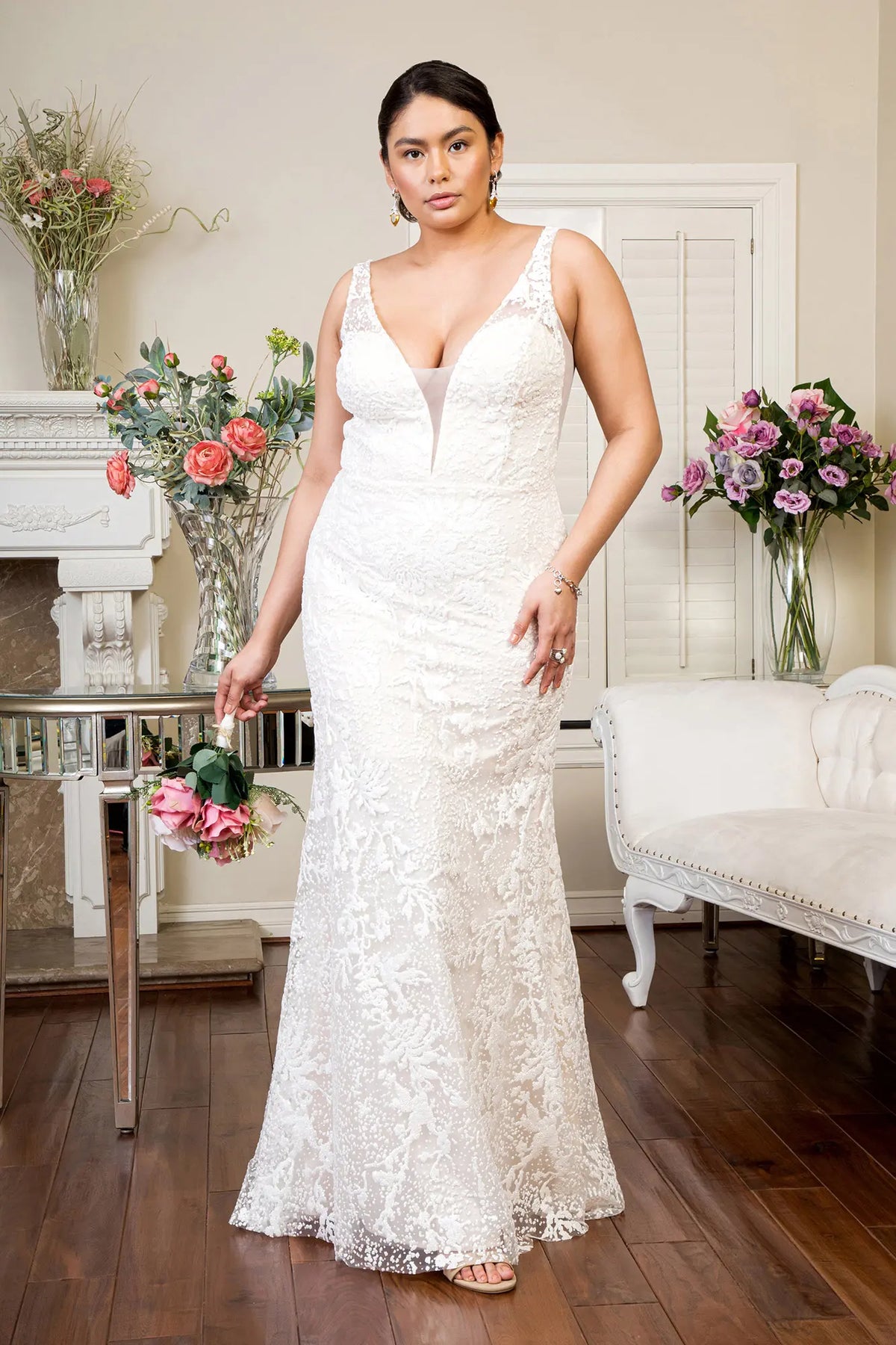 Vestido de Novia Elizabeth K GL1903 - IVORY