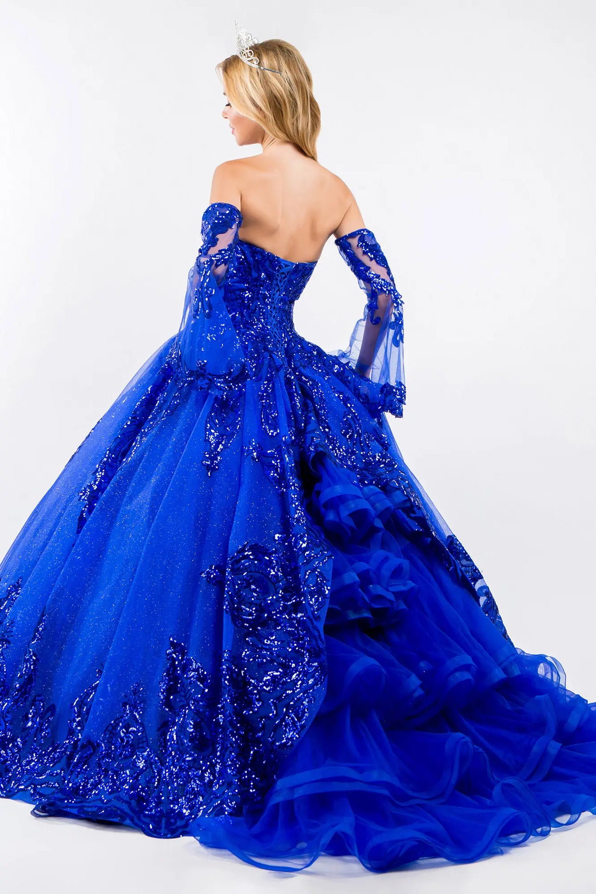 Vestido de XV Años Elizabeth K GL1914 - ROYAL BLUE