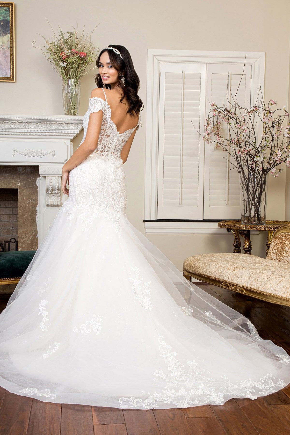 Vestido de Novia GLS by Gloria GL1938 - IVORY/CREAM