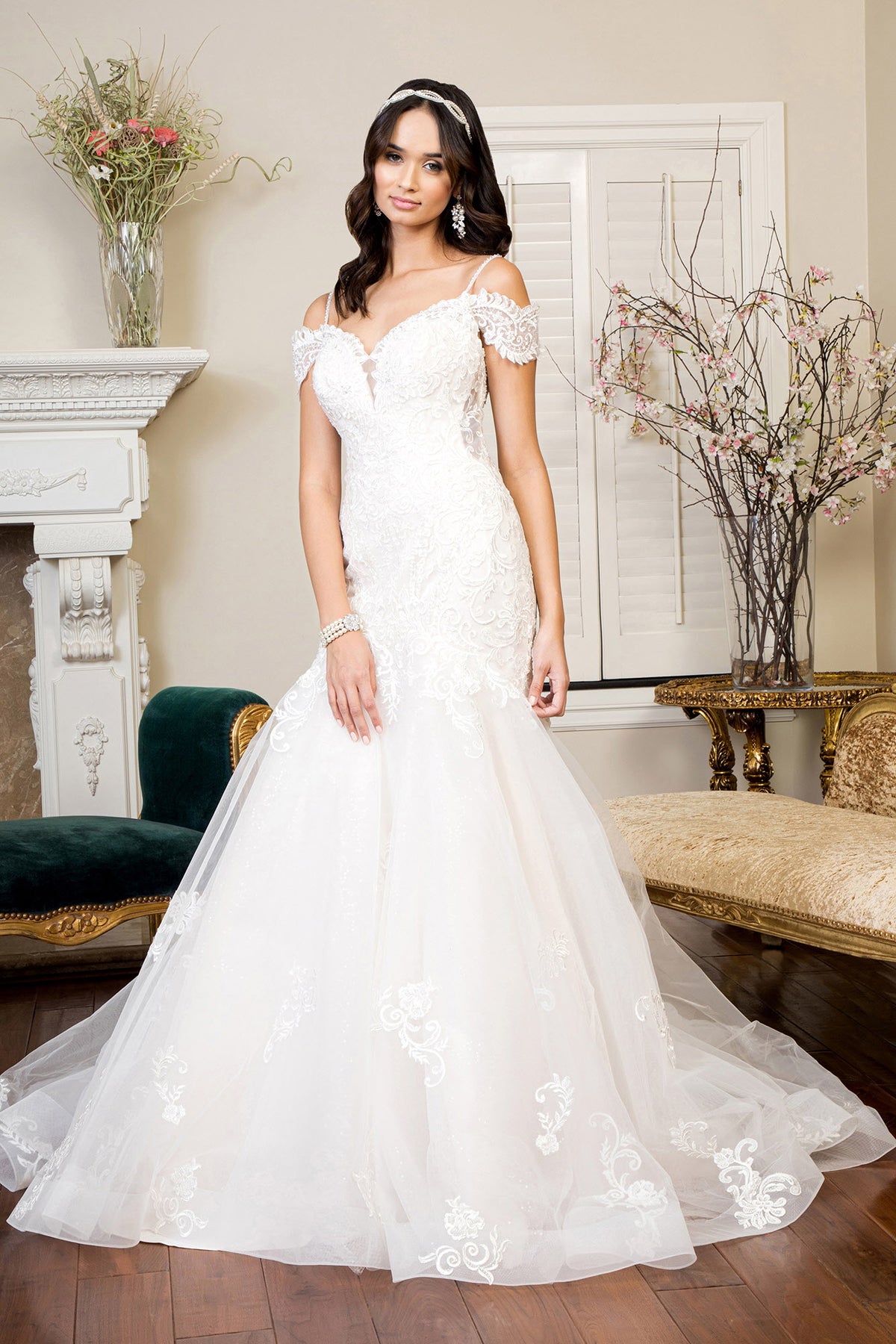 Vestido de Novia GLS by Gloria GL1938 - IVORY/CREAM