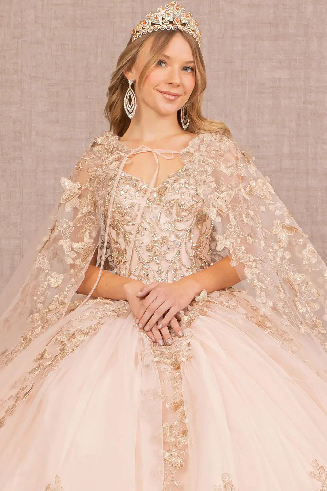 Vestido de XV Años Elizabeth K GL3104 - ROSE GOLD