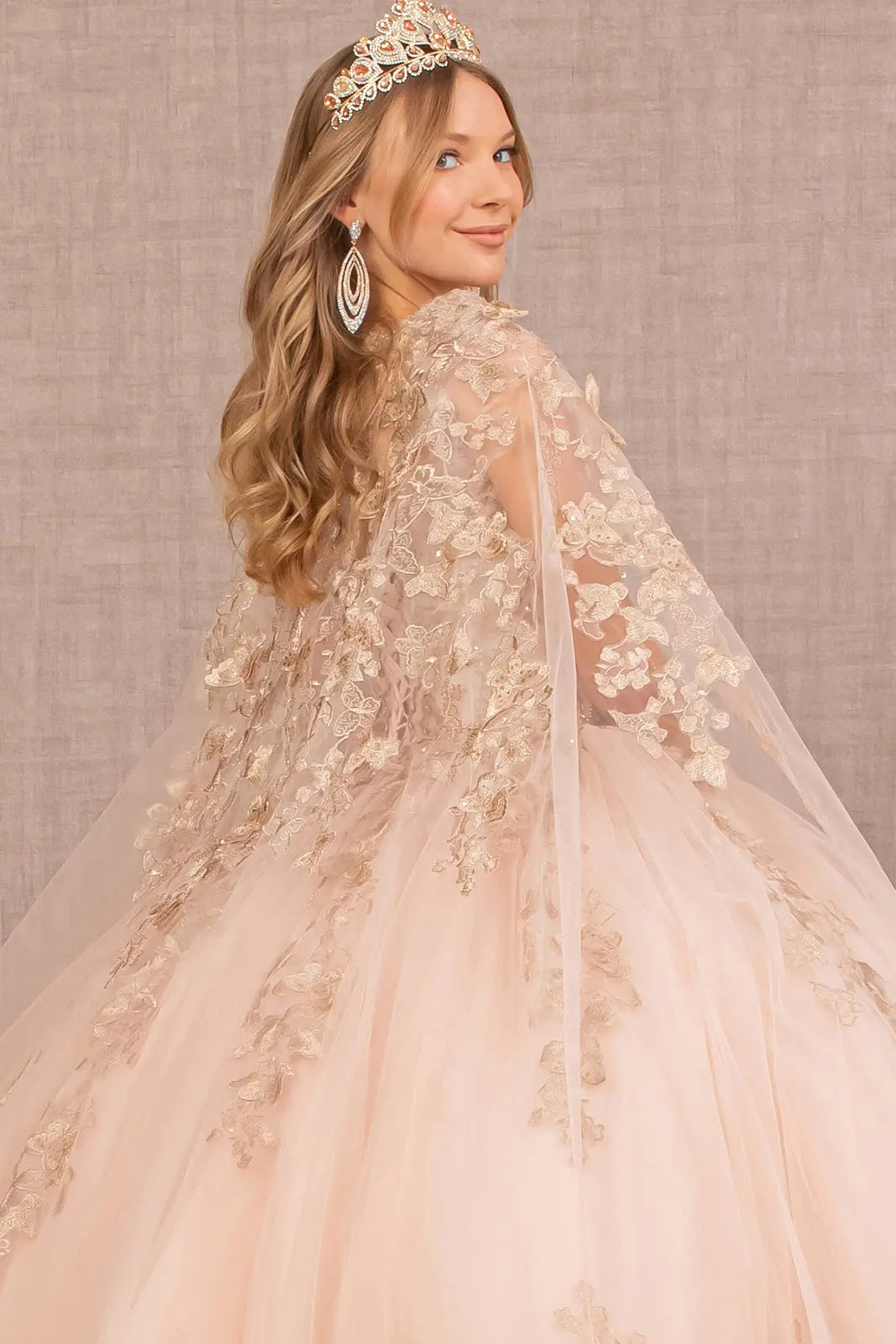 Vestido de XV Años Elizabeth K GL3104 - ROSE GOLD