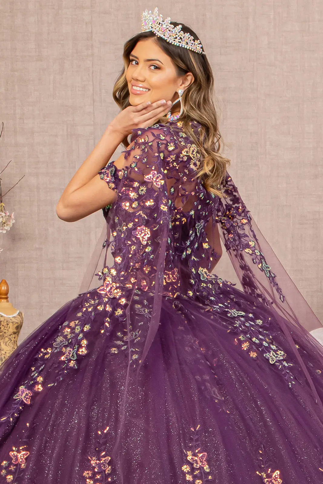 Vestido de XV Años Elizabeth K GL3171 - PURPLE