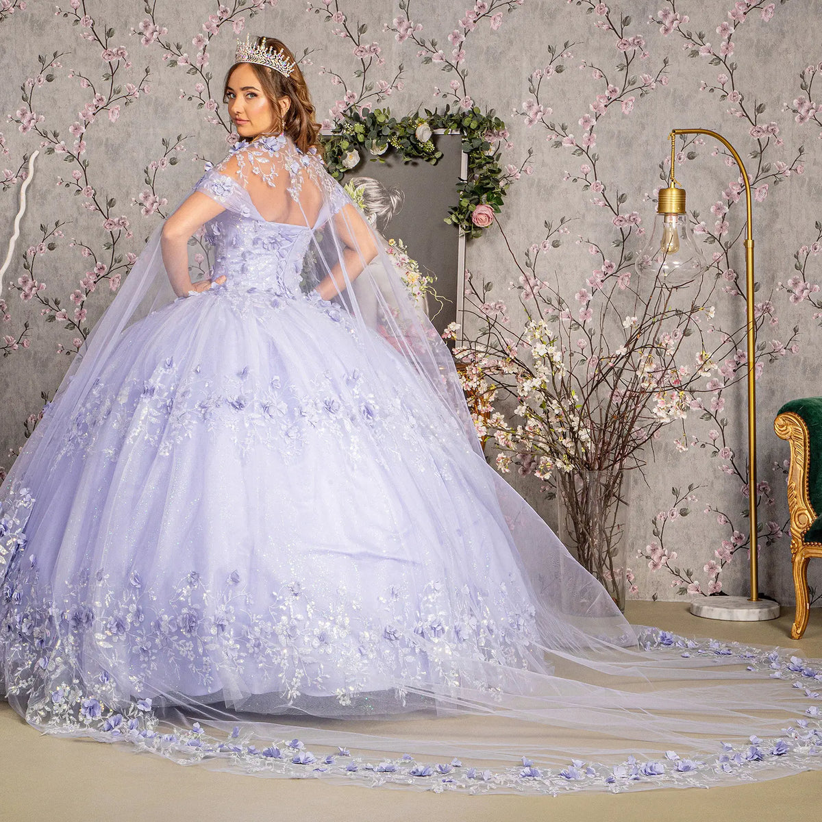 Vestido de XV Años Elizabeth K GL3179 - LILAC
