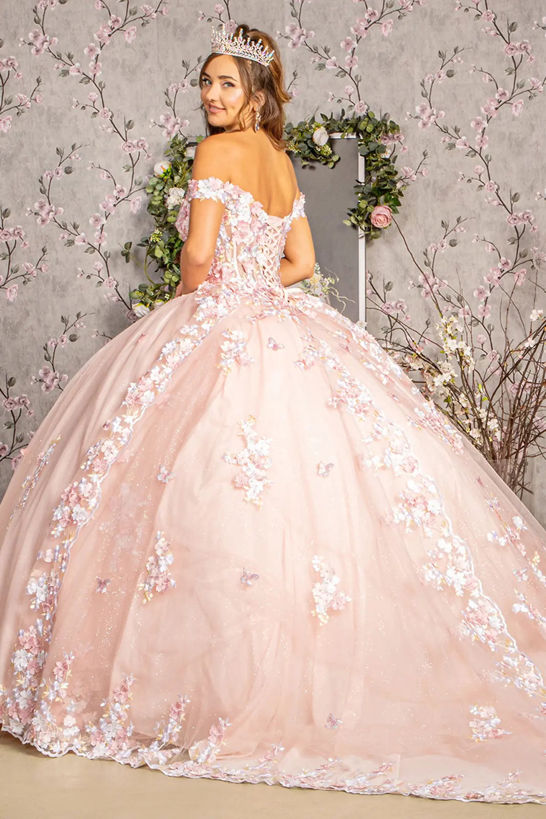 Vestido de XV Años Elizabeth K GL3182 - BLUSH
