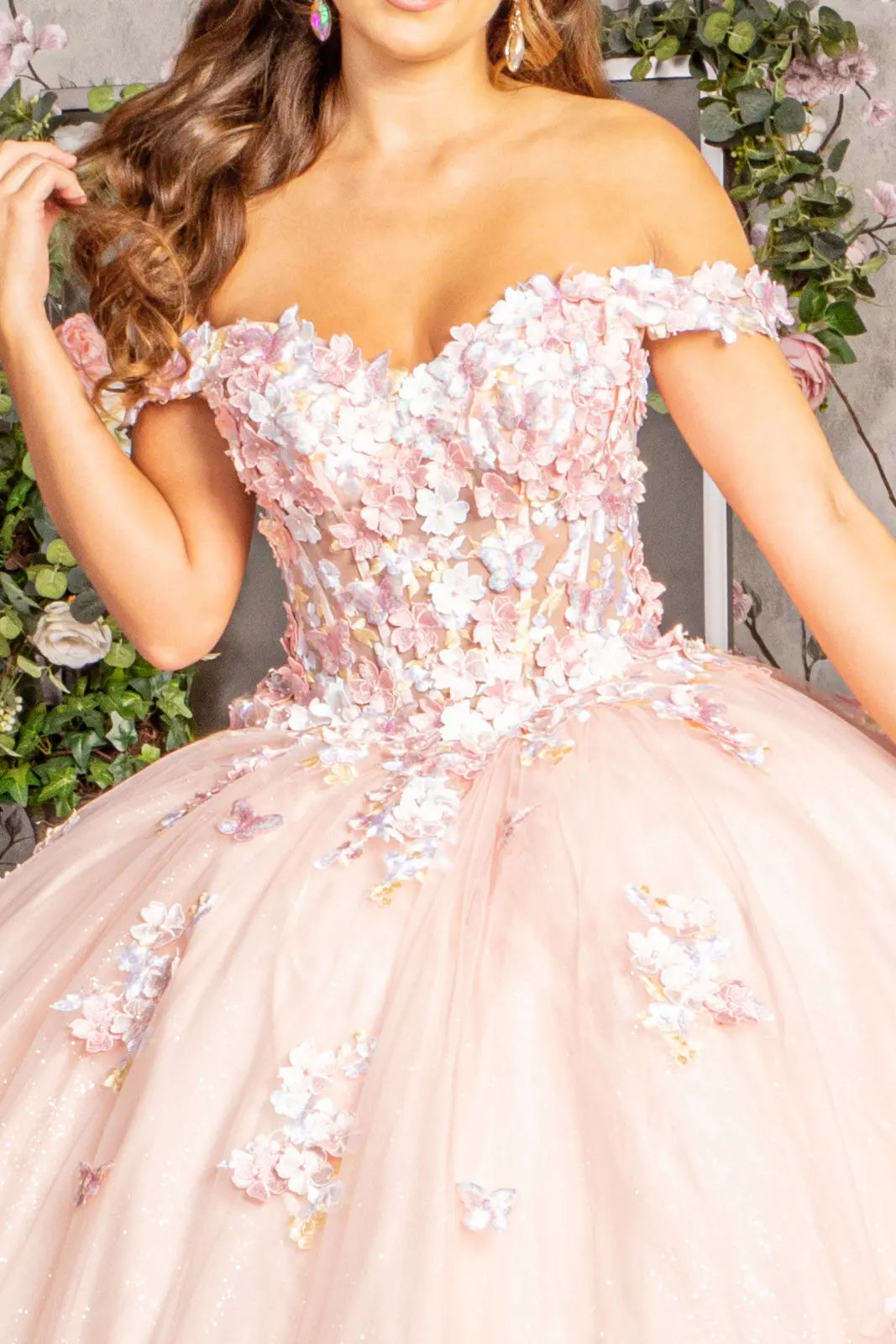 Vestido de XV Años Elizabeth K GL3182 - BLUSH