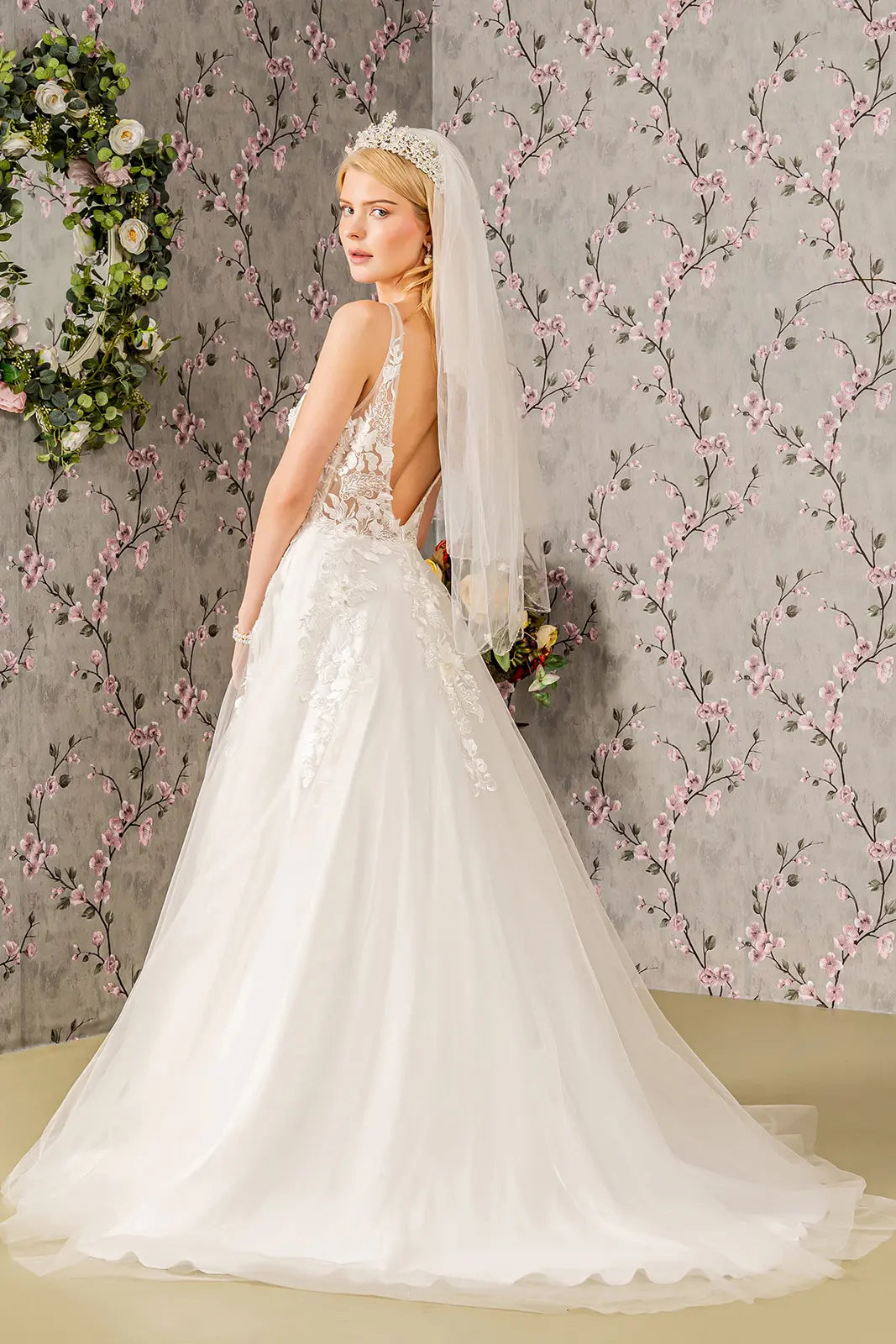 Vestido de Novia GLS by Gloria GL3269 - WHITE