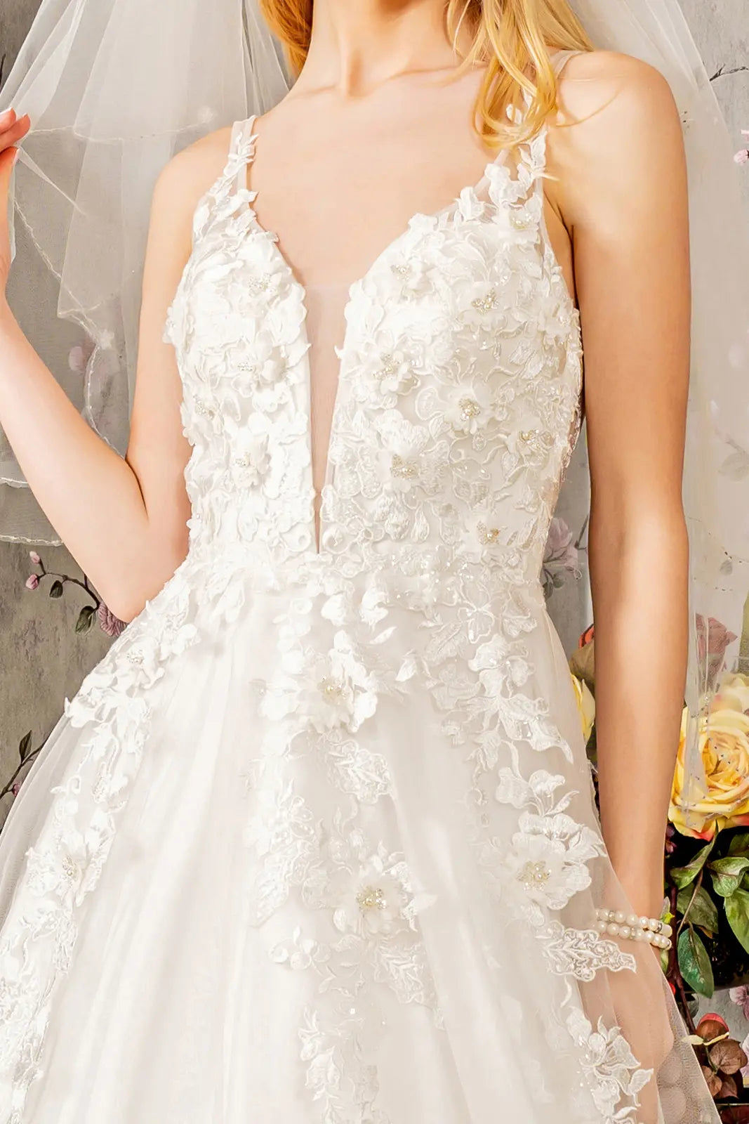 Vestido de Novia GLS by Gloria GL3269 - WHITE