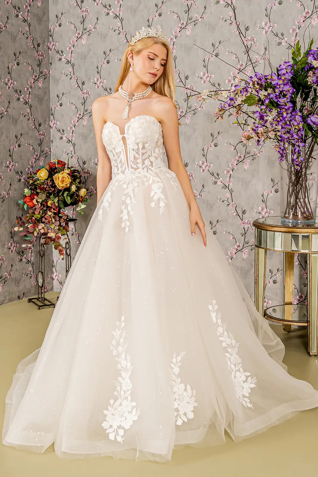 Vestido de Novia GLS by Gloria GL3349 - IVORY