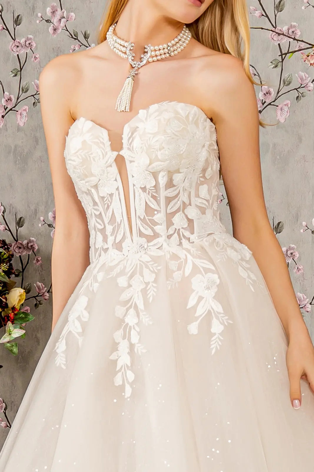 Vestido de Novia GLS by Gloria GL3349 - IVORY