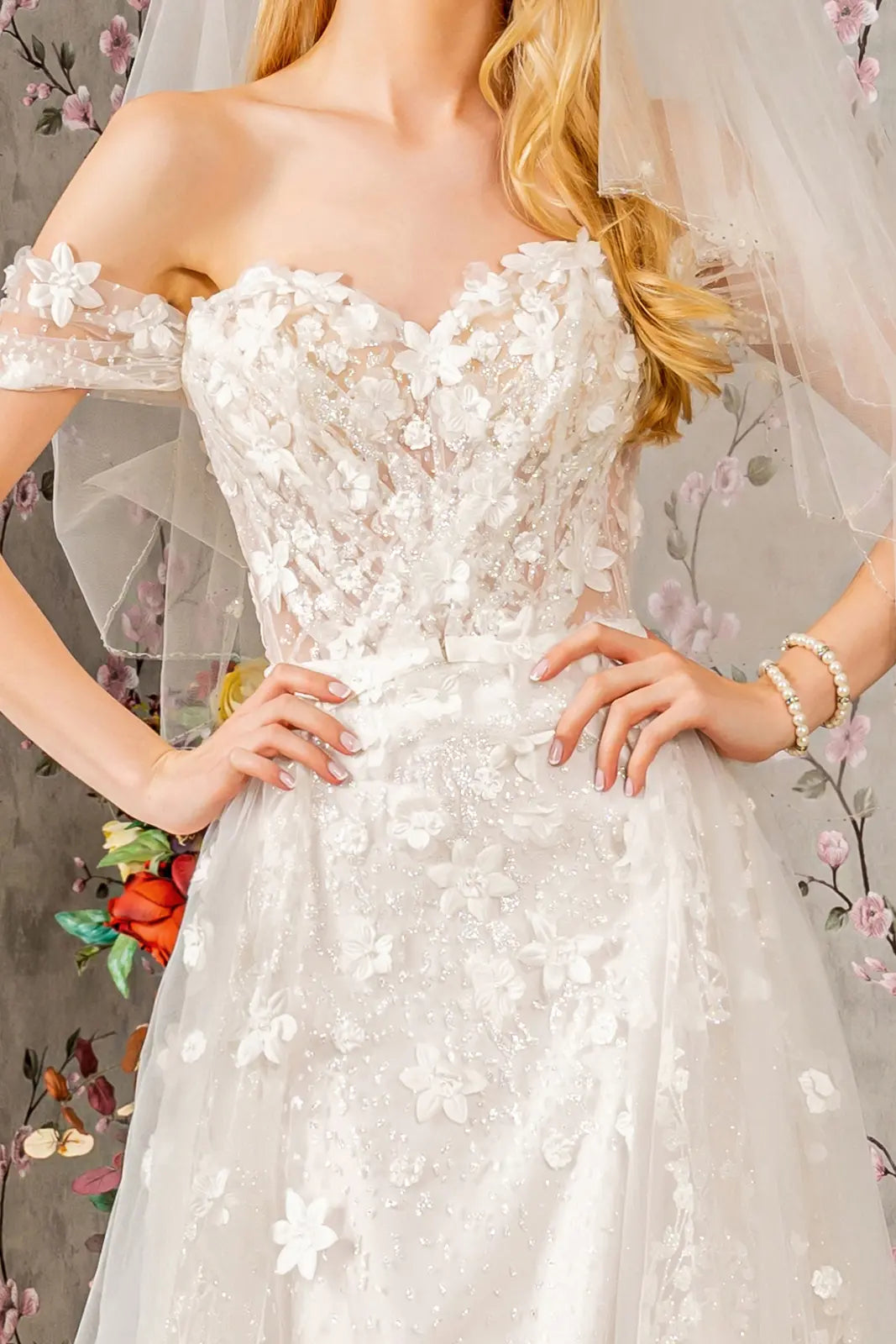 Vestido de Novia GLS by Gloria GL3423 - IVORY