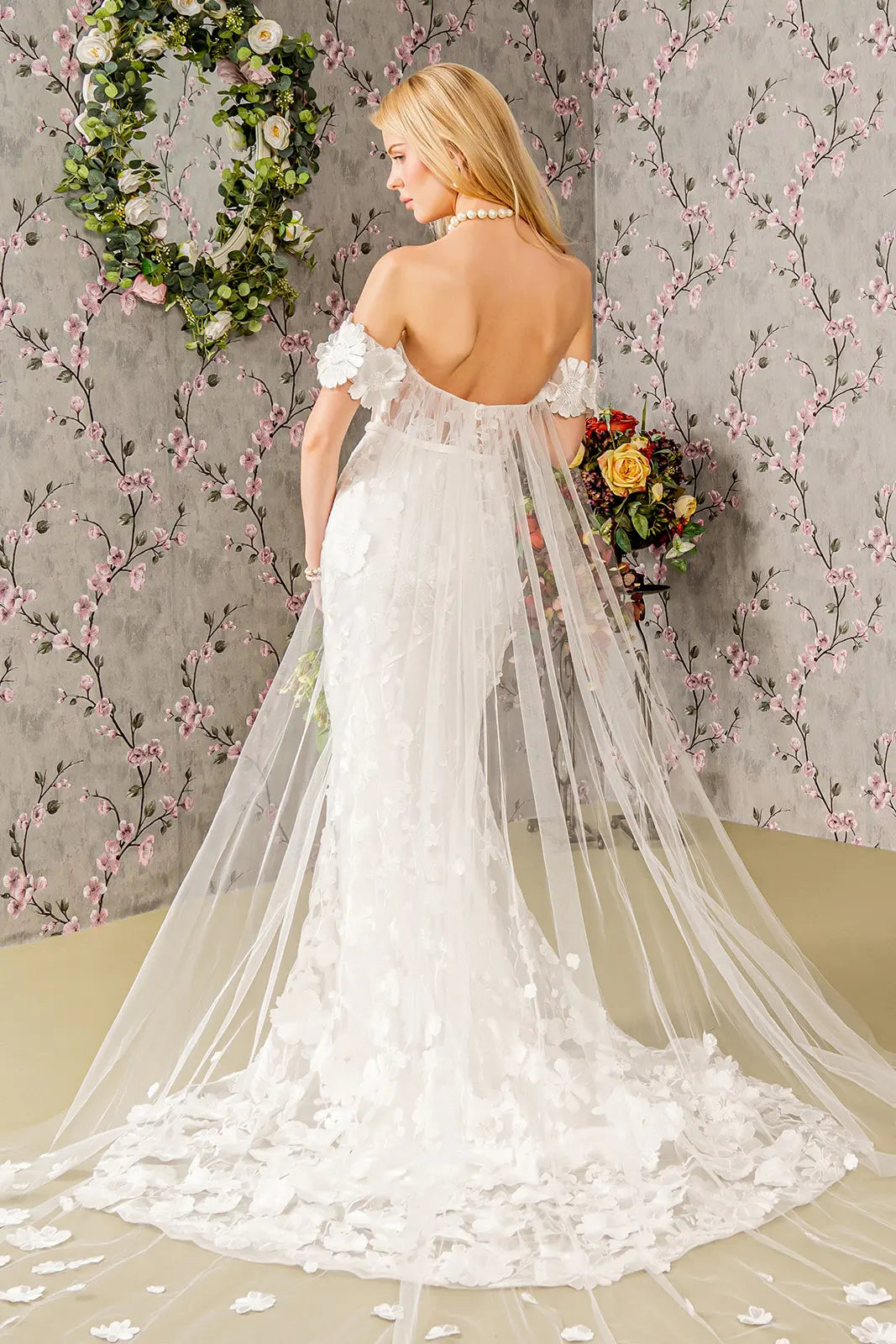 Vestido de Novia GLS by Gloria GL3424 - IVORY