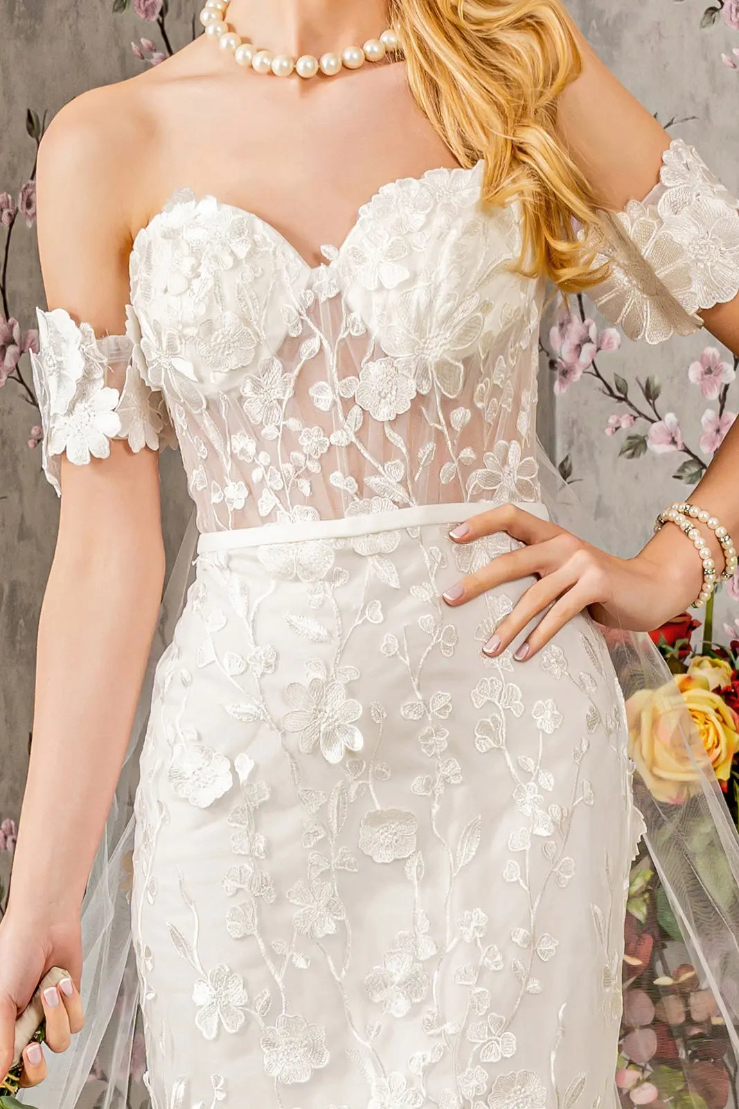 Vestido de Novia GLS by Gloria GL3424 - IVORY