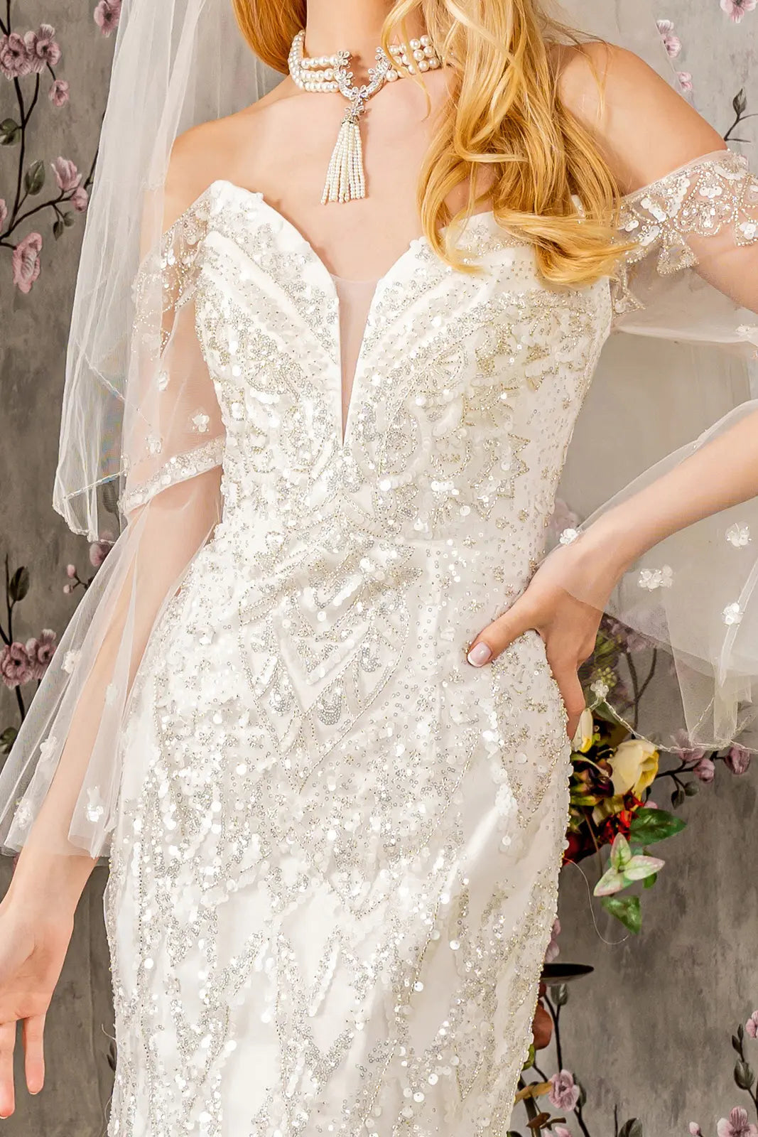 Vestido de Novia GLS by Gloria GL3426 - IVORY